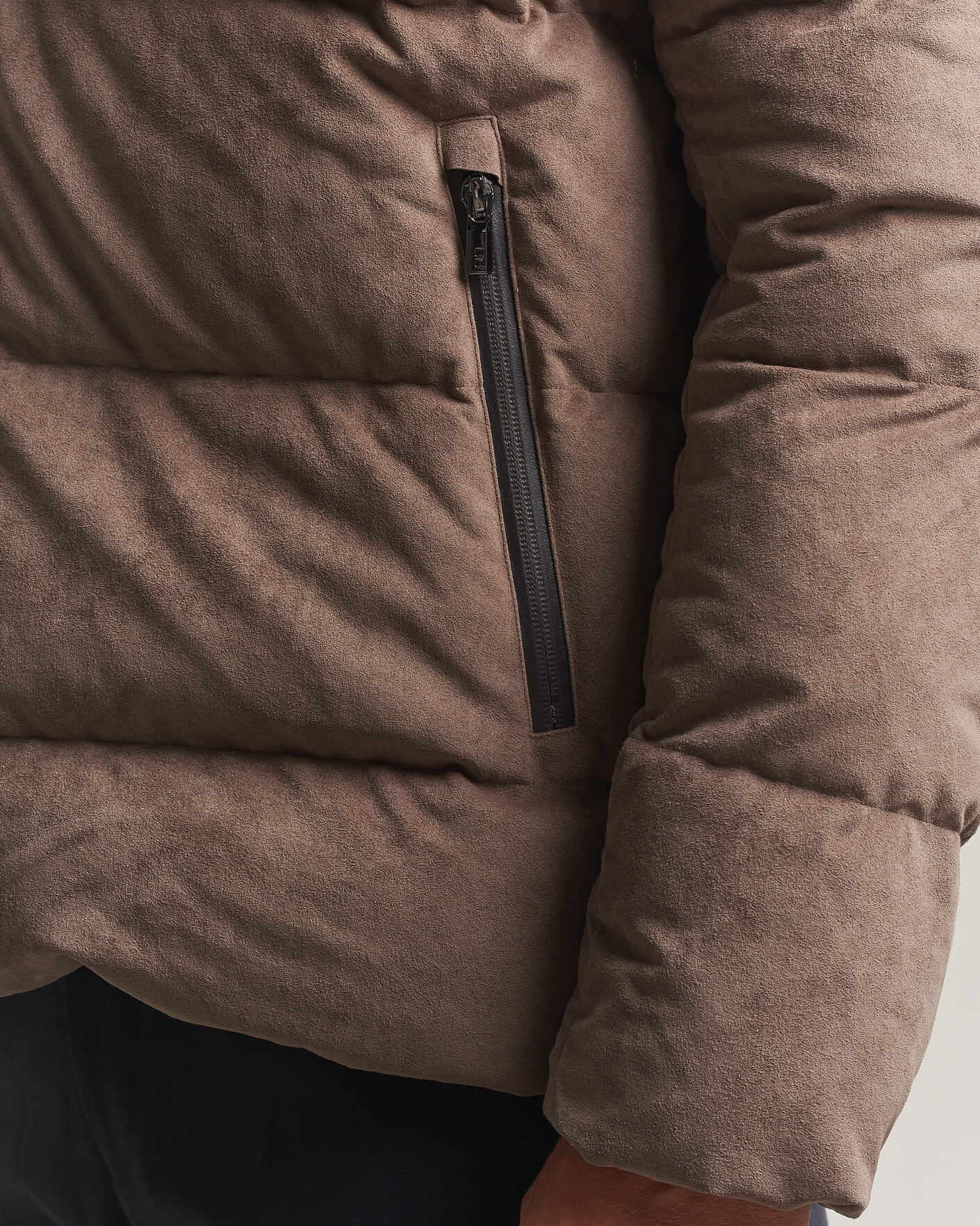 Men | Coats & Jackets | UBR | Concord Jacket Savile Neo Suede Sand