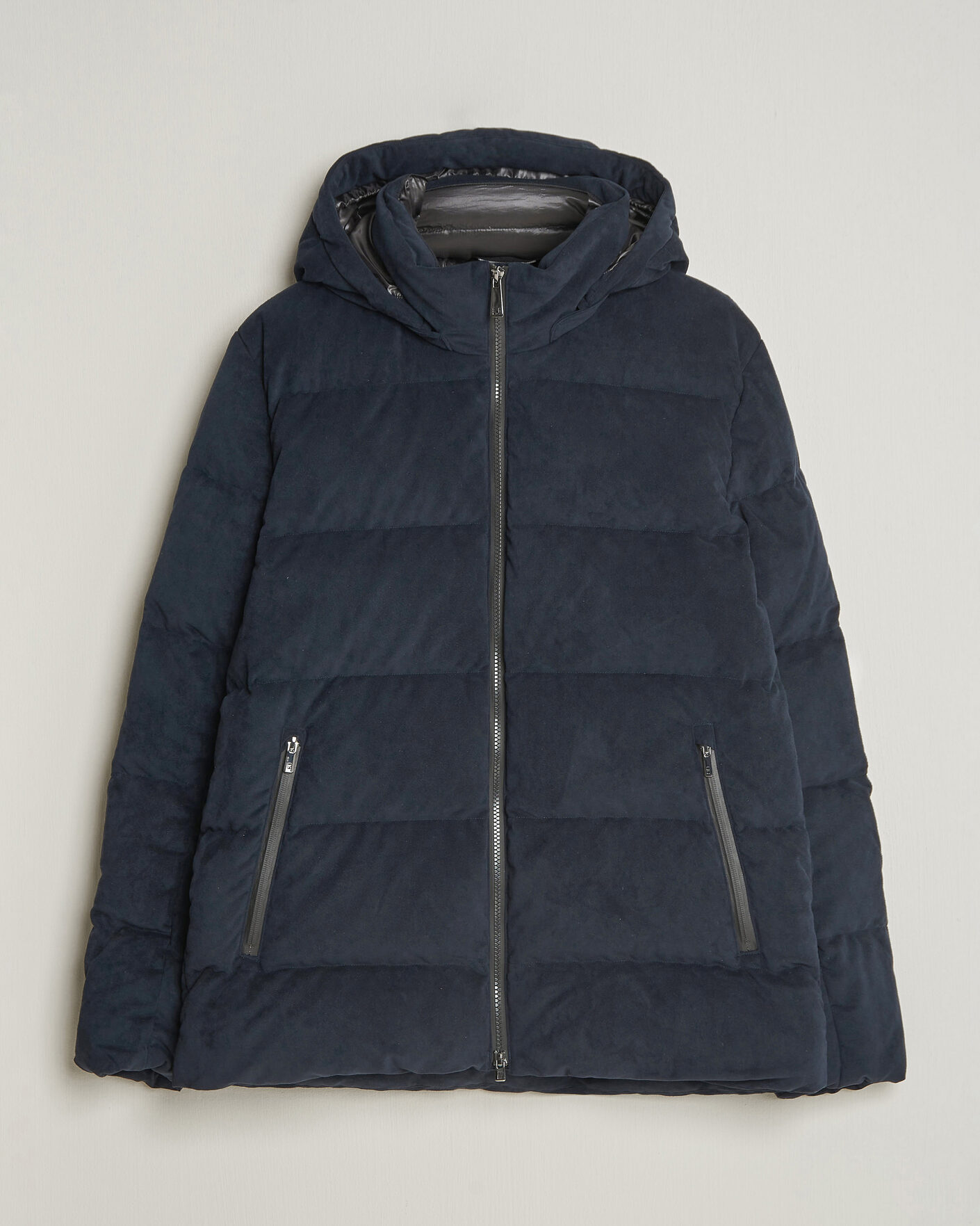 Men | Coats & Jackets | UBR | Concord Jacket Savile Neo Suede Navy