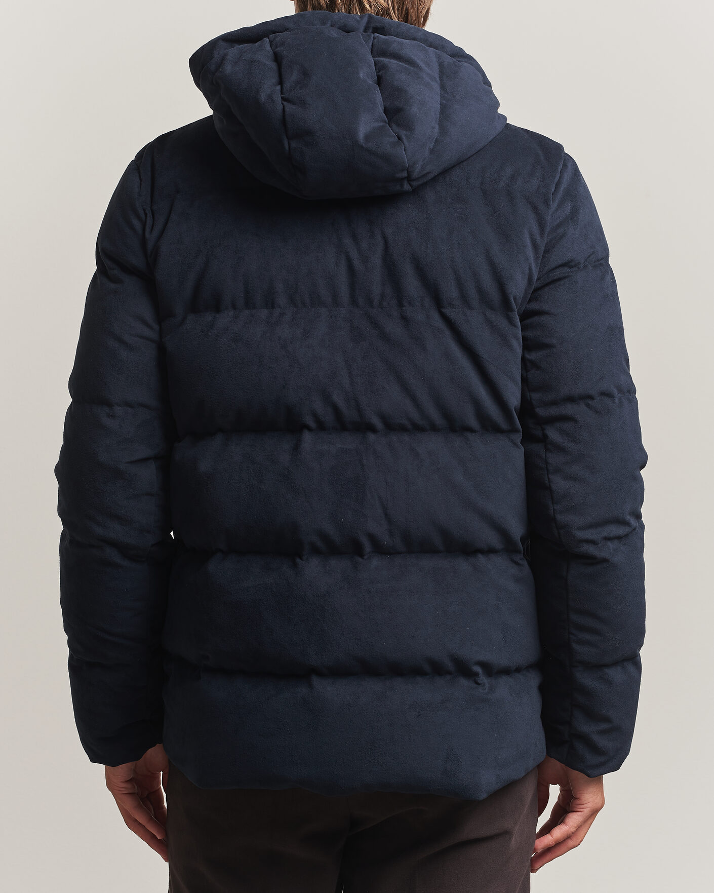 Men | Coats & Jackets | UBR | Concord Jacket Savile Neo Suede Navy