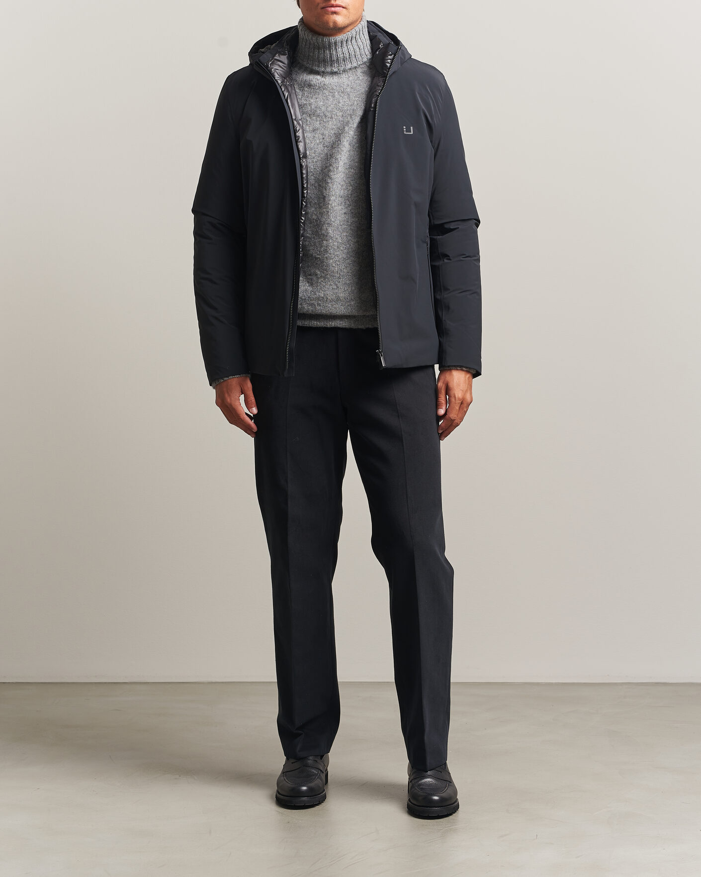 Men | Coats & Jackets | UBR | Phantom Down Jacket Black