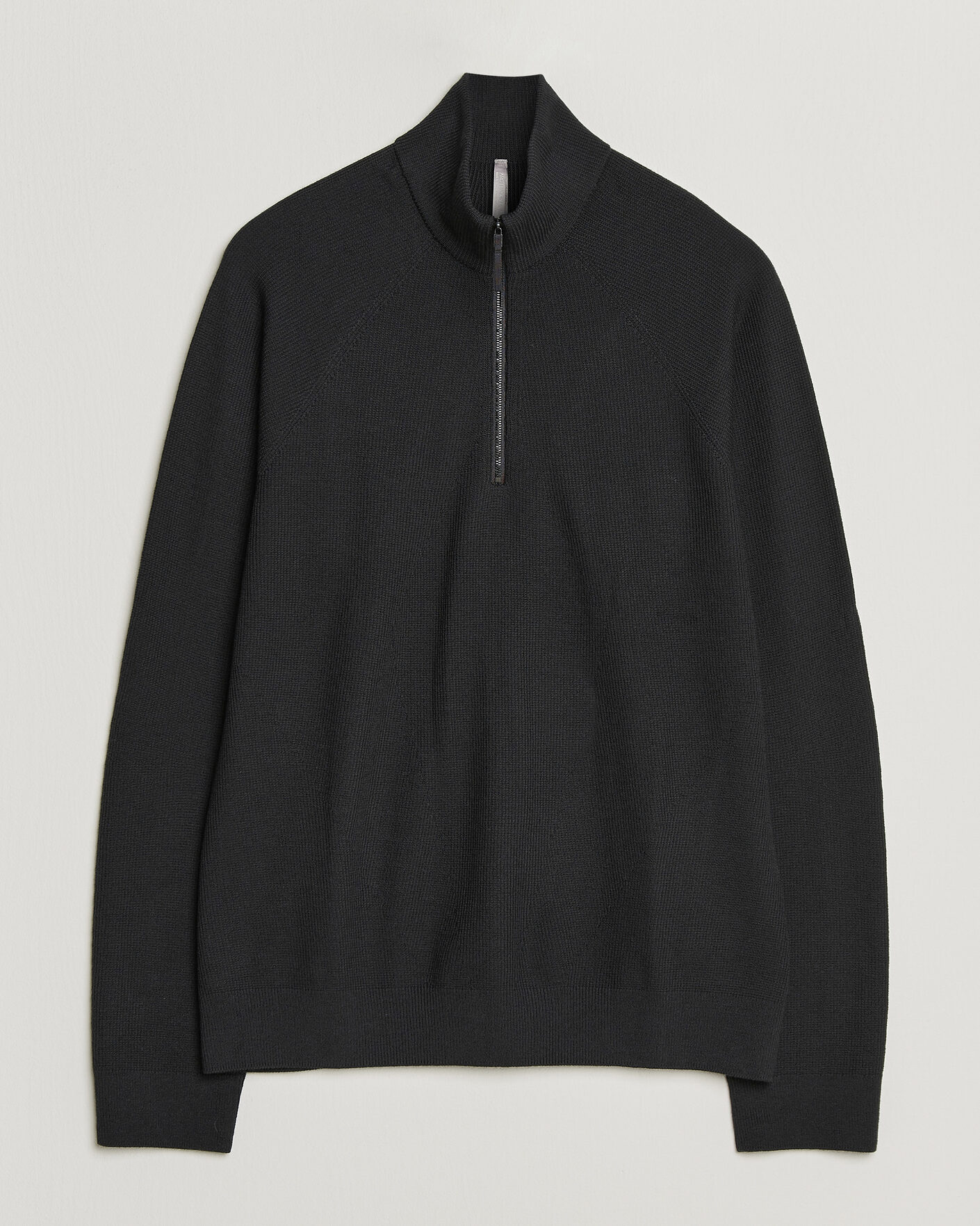 Men | Sweaters & Knitwear | Arc'teryx Veilance | Conic Wool Half-Zip Black