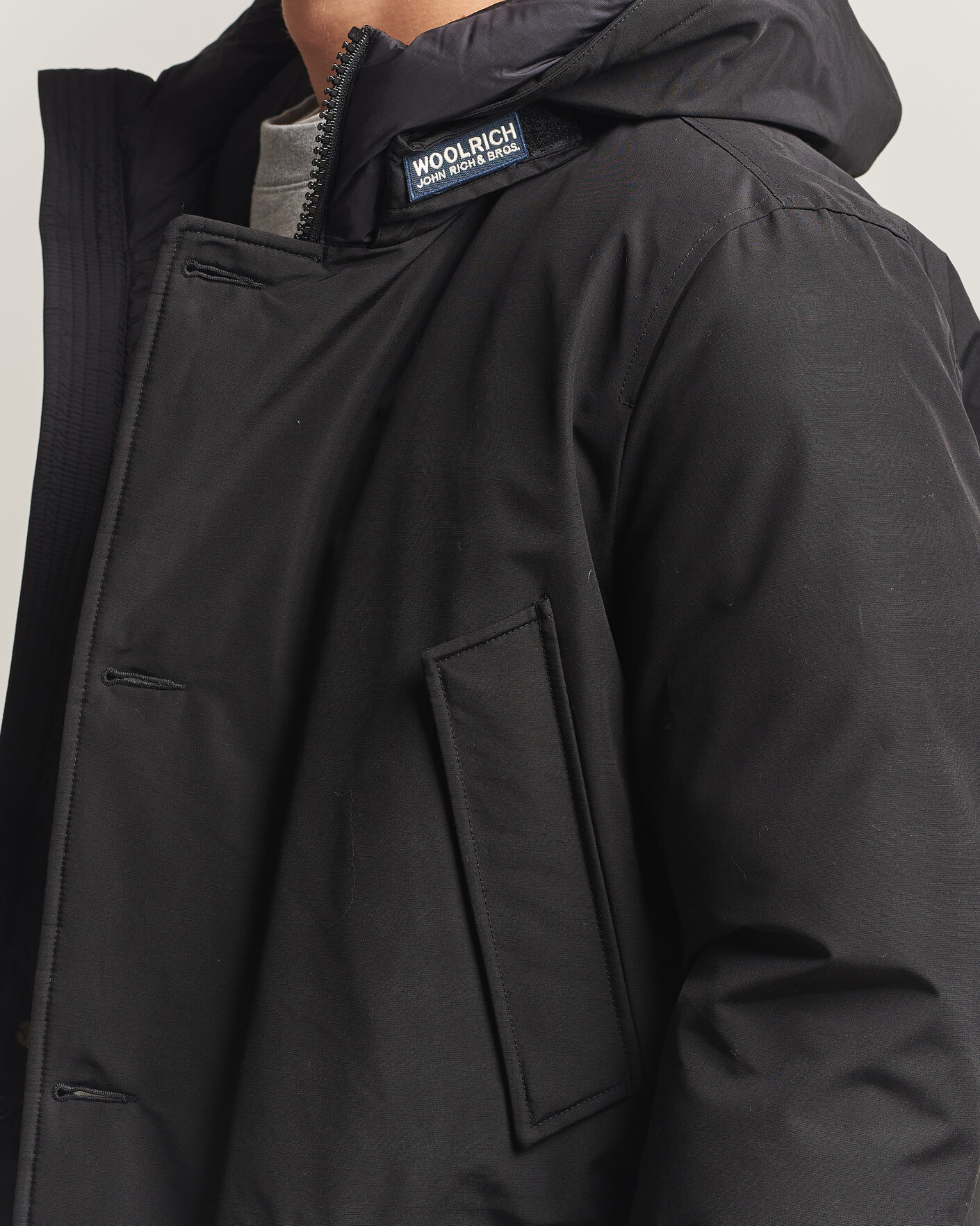 Men | Coats & Jackets | Woolrich | Arctic Parka No Fur Black