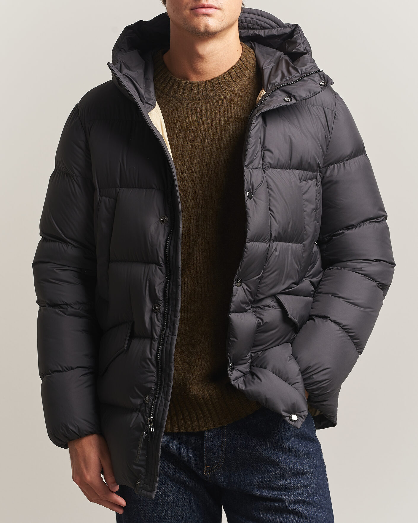 Men | Coats & Jackets | Woolrich | Cloud Davis Parka Black