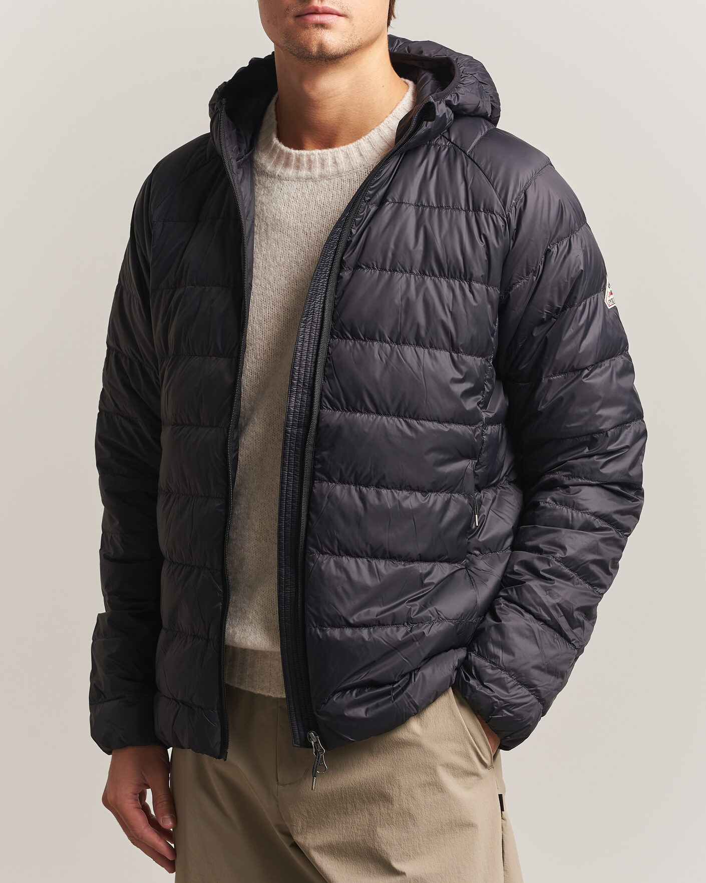 Men | Coats & Jackets | Pyrenex | Guzet Hooded Down Jacket Black