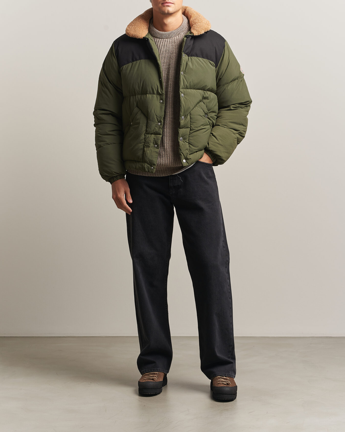 Men | Coats & Jackets | Pyrenex | Fiery Down Jacket Deep Khaki