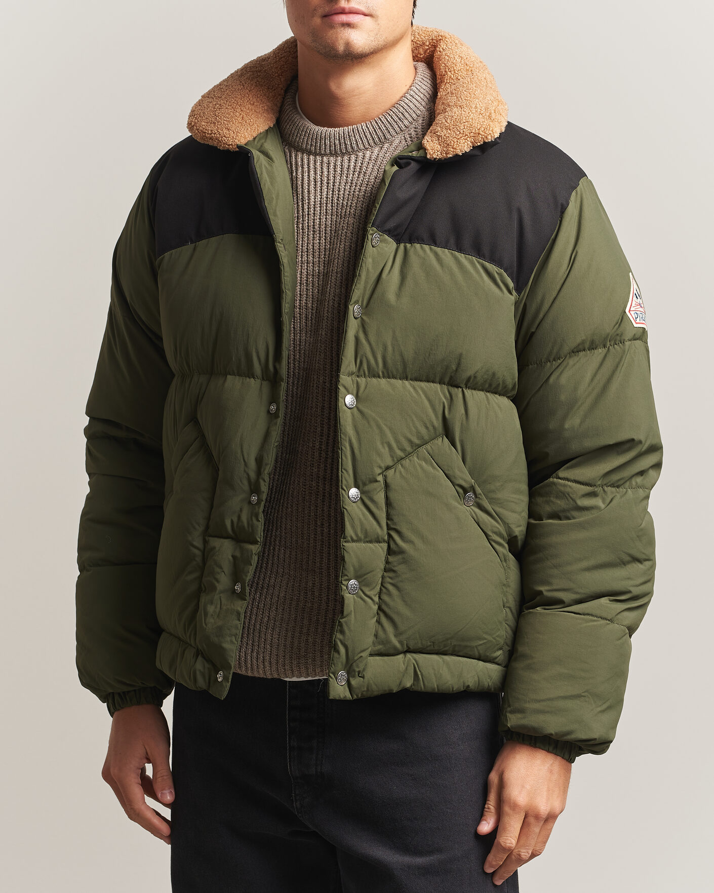 Men | Coats & Jackets | Pyrenex | Fiery Down Jacket Deep Khaki