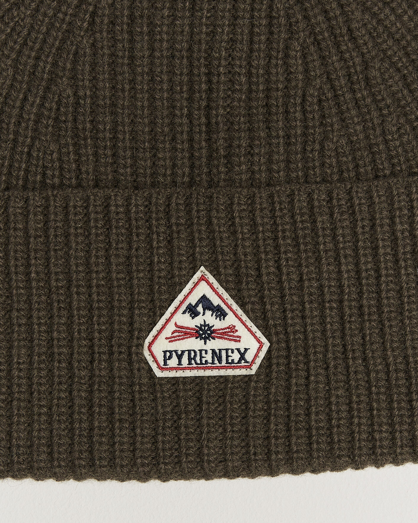 Men | Beanies | Pyrenex | Gomma Hat Deep Khaki