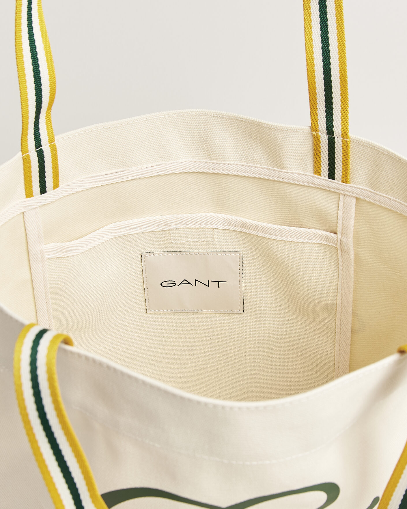 Men | Bags | Gant | Tournament Tote Bag Cream