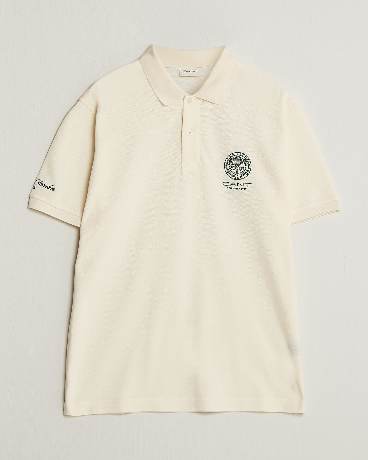 Men | Polo Shirts | Gant | Tournament Pique Cream