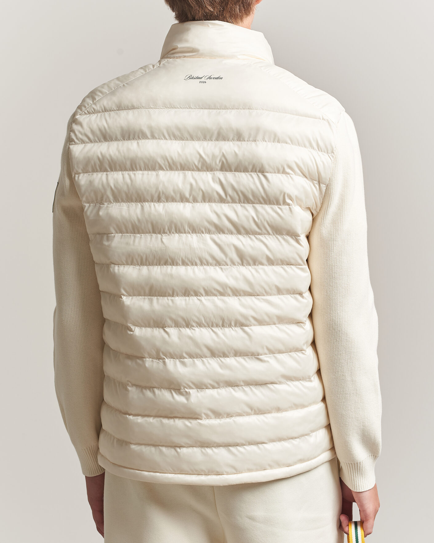 Men | Coats & Jackets | Gant | Tournament Mixed Media Jacket Cream