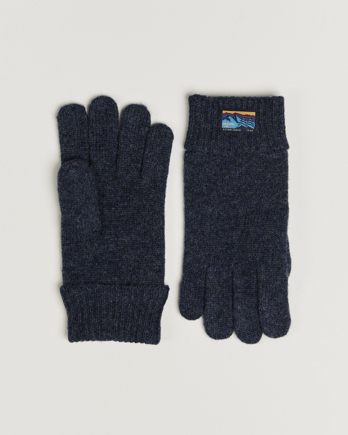 Men | Gloves | Hestra | Raggwool Glove Navy