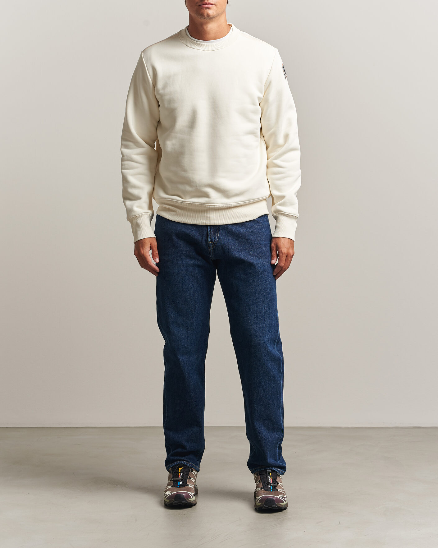 Men | Sweaters & Knitwear | Parajumpers | K2 Super Easy Sweatshirt Warm Ivory