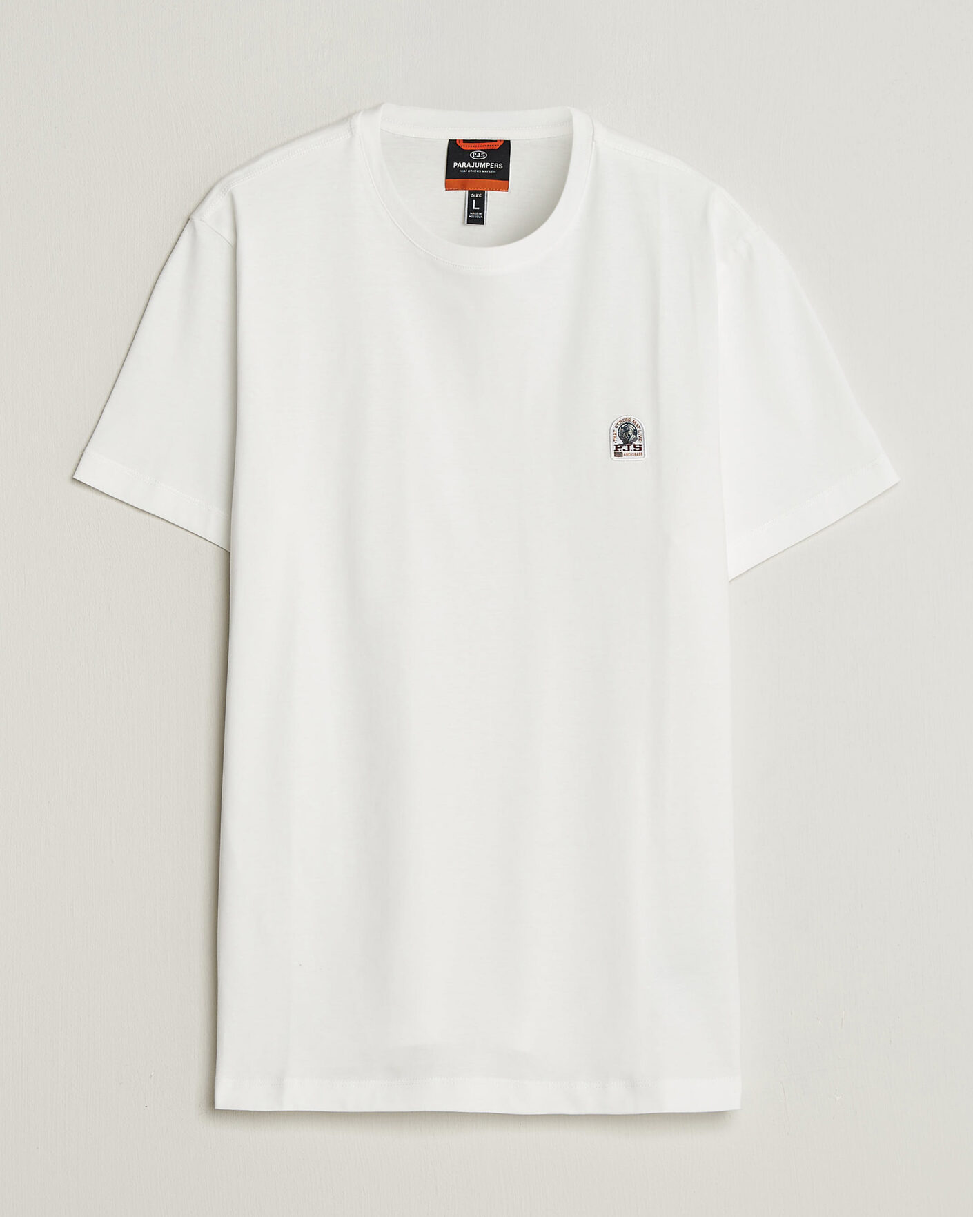 Men | T-Shirts | Parajumpers | Patch Super Easy T-Shirt White