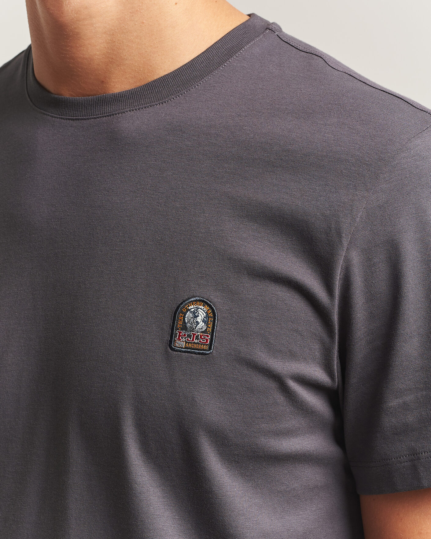 Men | T-Shirts | Parajumpers | Patch Super Easy T-Shirt Phantom