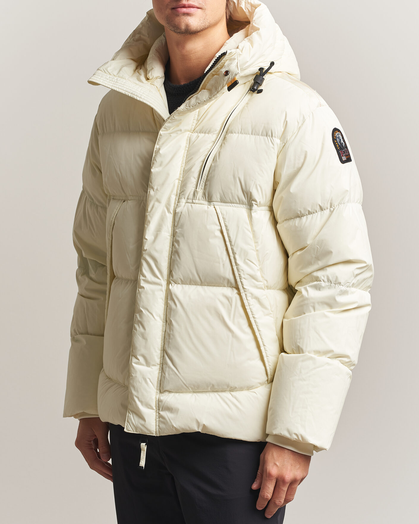 Men | Coats & Jackets | Parajumpers | Cloud Ripstop Polar Puffer Jacket Warm Ivory