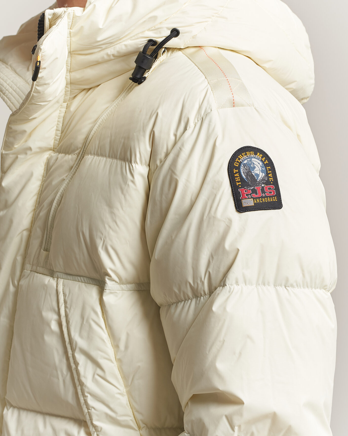 Men | Coats & Jackets | Parajumpers | Cloud Ripstop Polar Puffer Jacket Warm Ivory