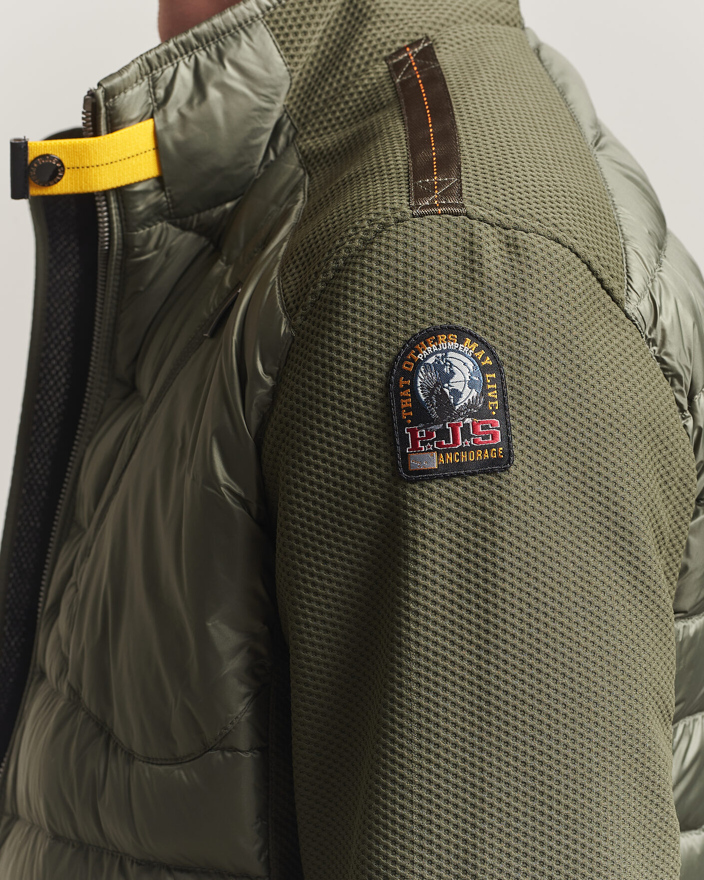 Men | Coats & Jackets | Parajumpers | Jayden Warm Up Hybrid Jacket Rosemary
