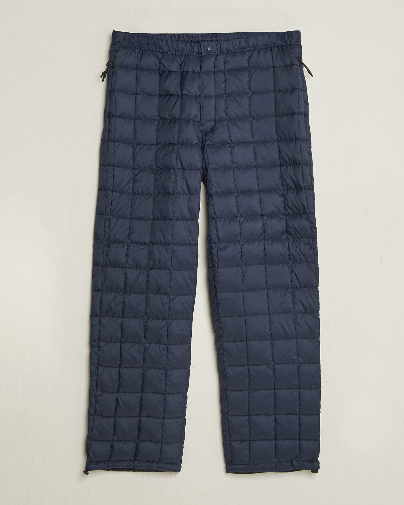 Men | Trousers | TAION | Mountain Down Pants Dark Navy