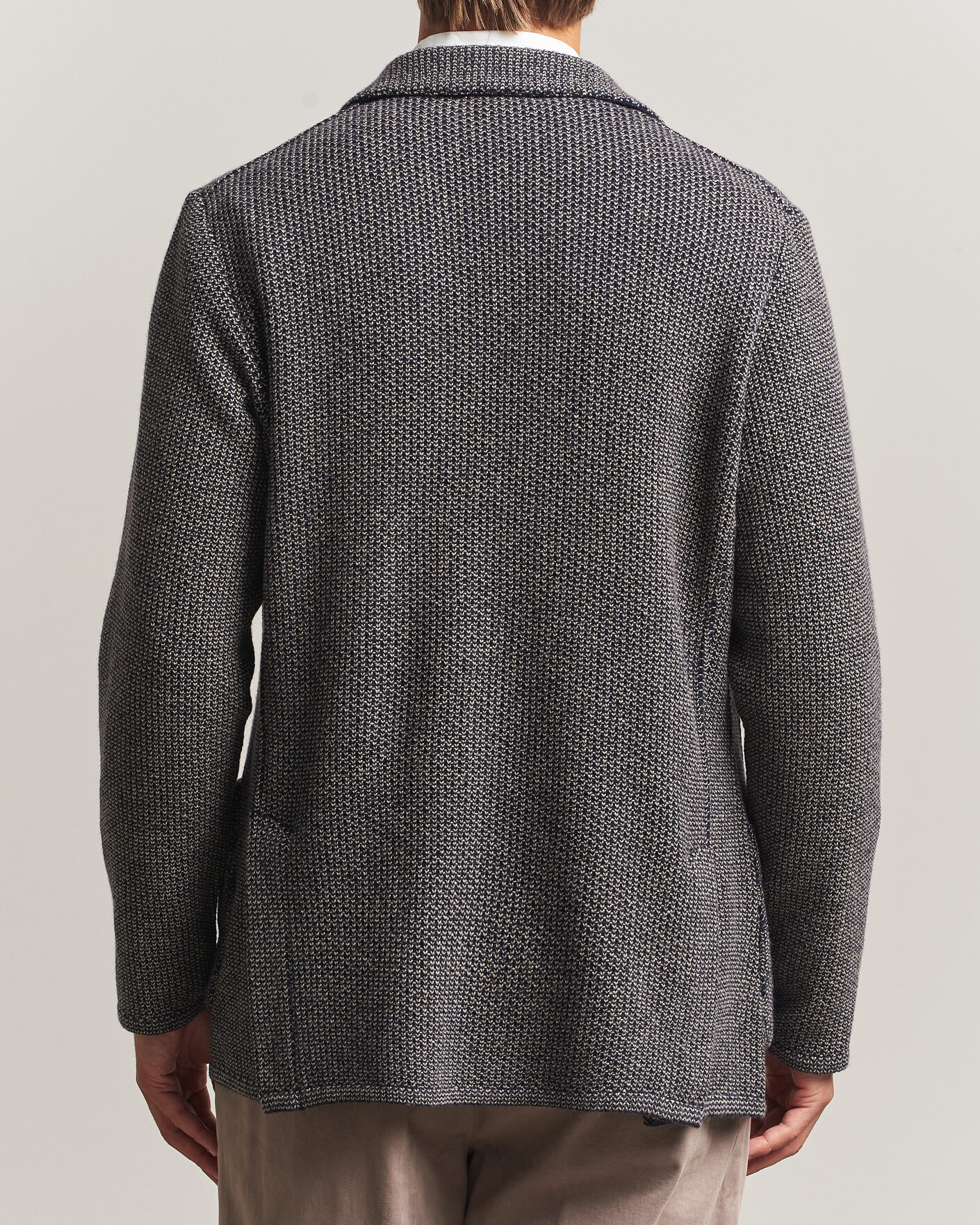 Men | Blazers | Lardini | Structured Cashmere Blazer Navy