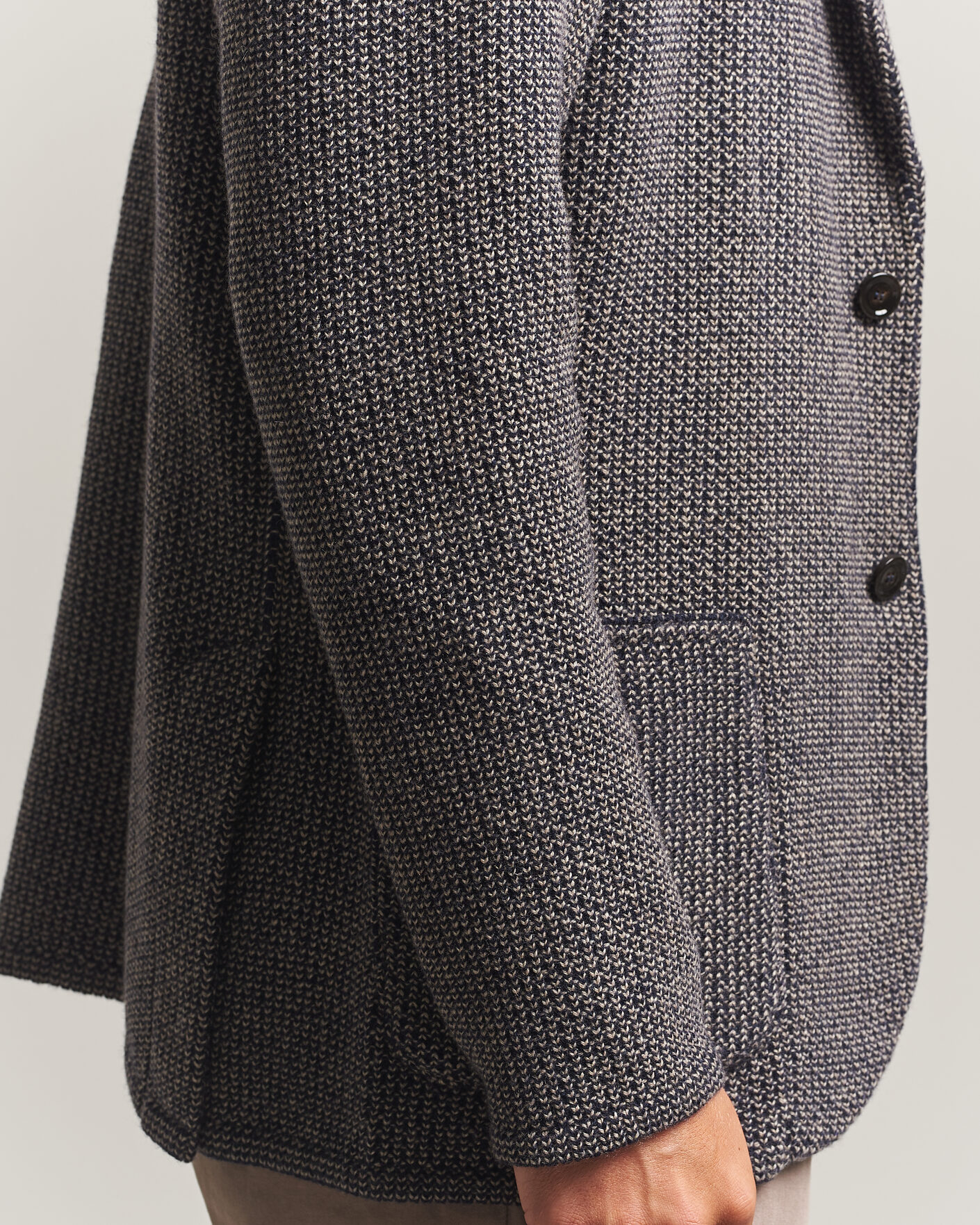 Men | Blazers | Lardini | Structured Cashmere Blazer Navy