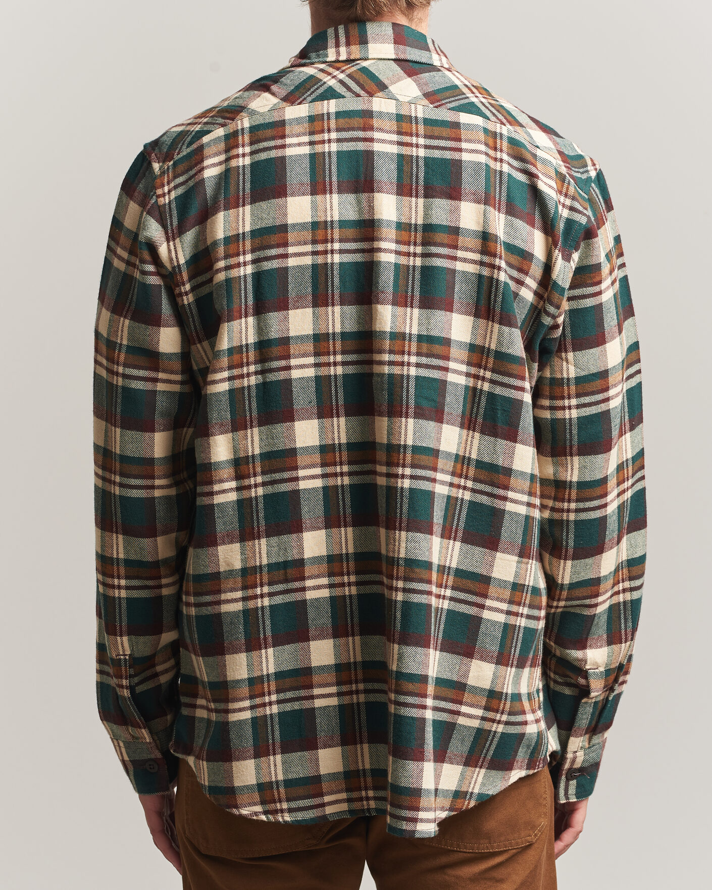 Men | Shirts | Filson | The Rangeland Flannel Shirt Green