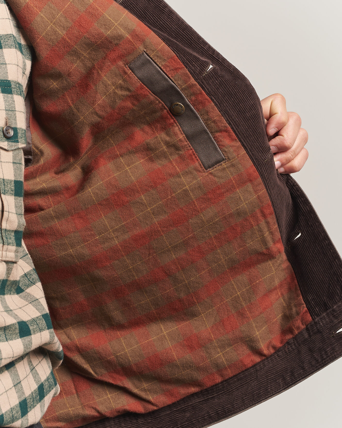Men | Coats & Jackets | Filson | Rustic Canvas Journeyman Canvas Jacket Bark