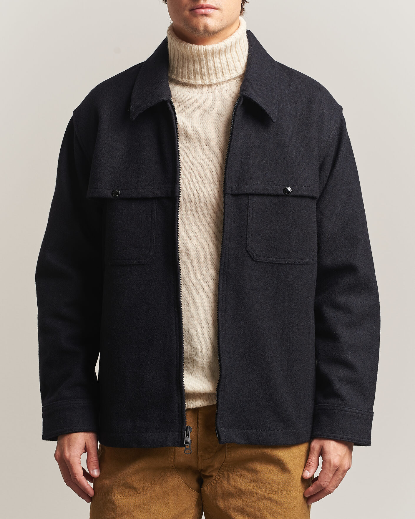 Filson Wool Cruiser Jac Shirt Dark Navy at CareOfCarl.com Filson Wool Cruiser Jac Shirt Dark Navy at CareOfCarl.com