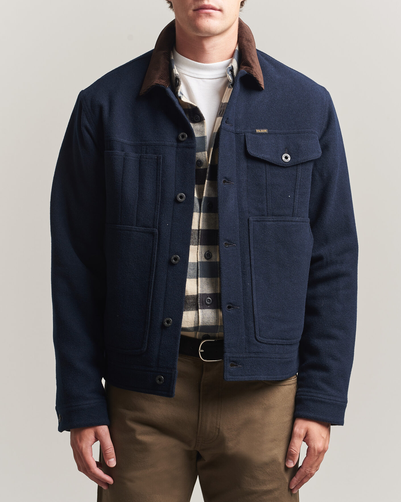 Filson Spokane Insulated Short Cruiser Navy at CareOfCarl.com