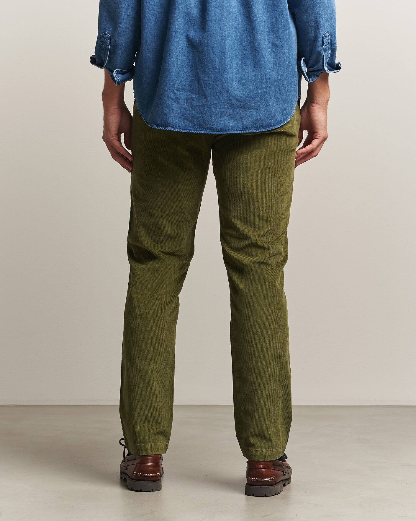 Men | Trousers | Dockers | Cotton Slim Chino Winter Moss