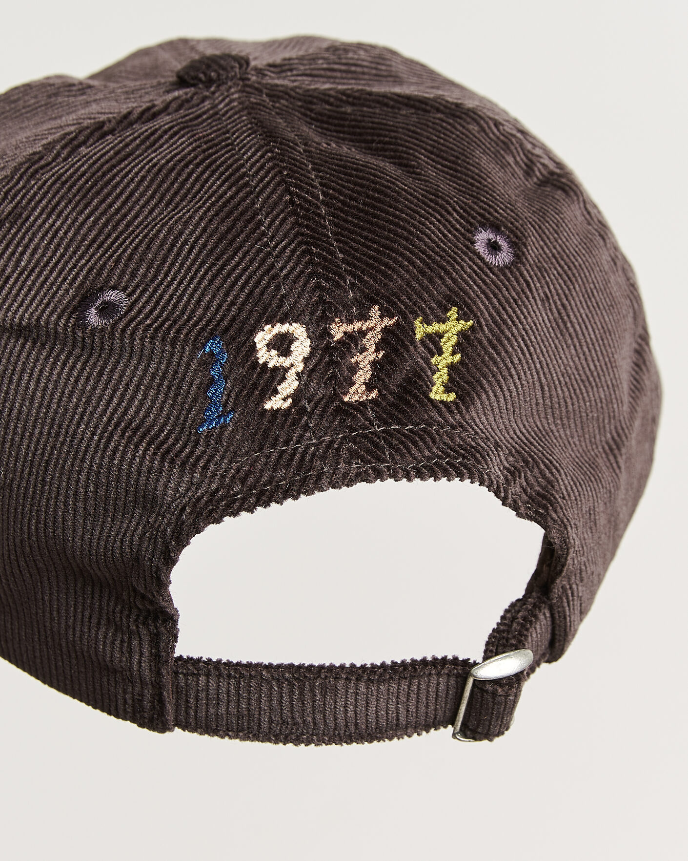 Men | Hats & Caps | Drake's | D 1977 Cord Baseball Cap Brown