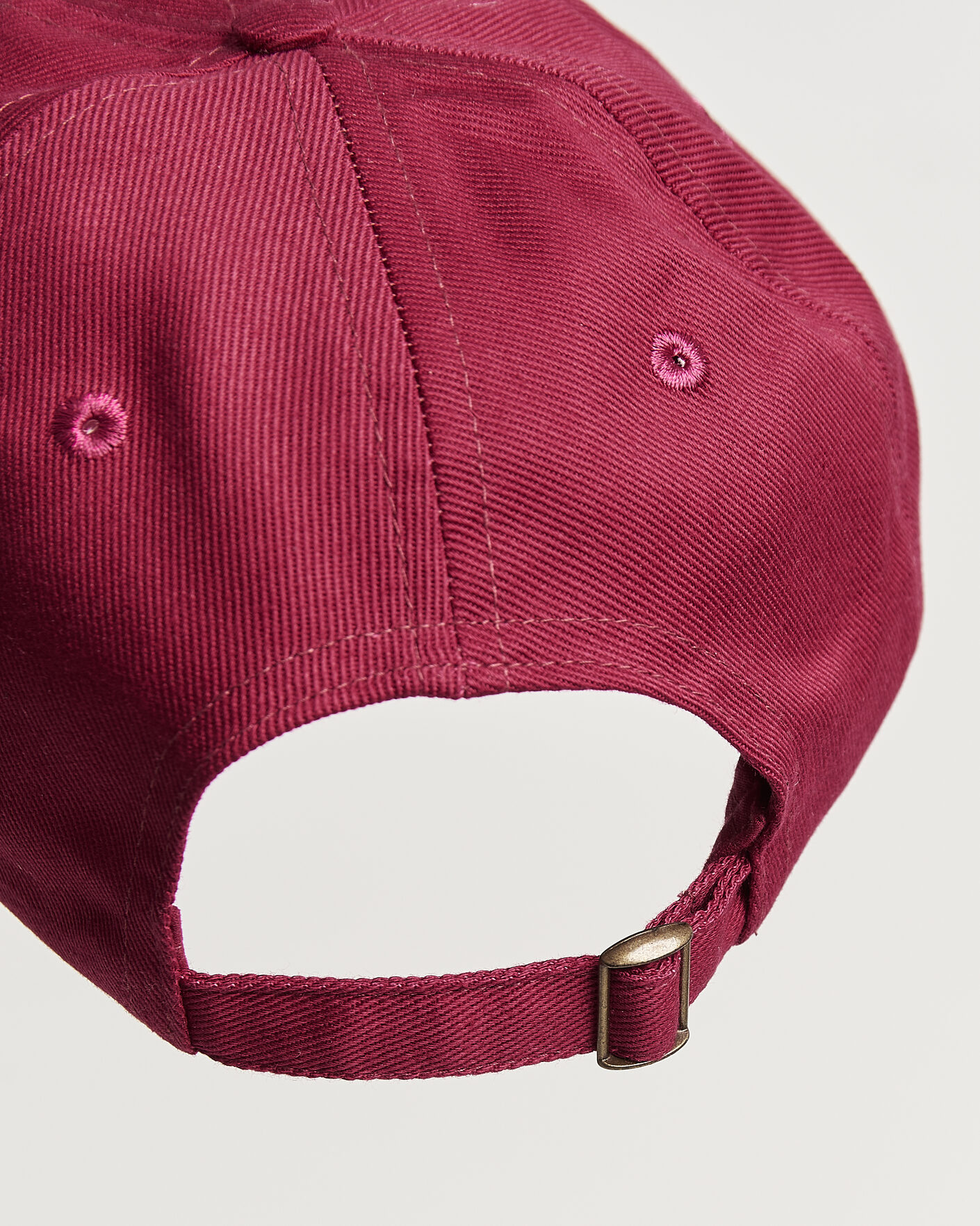Men | Hats & Caps | Drake's | Home Comforts Twill Baseball Cap Red