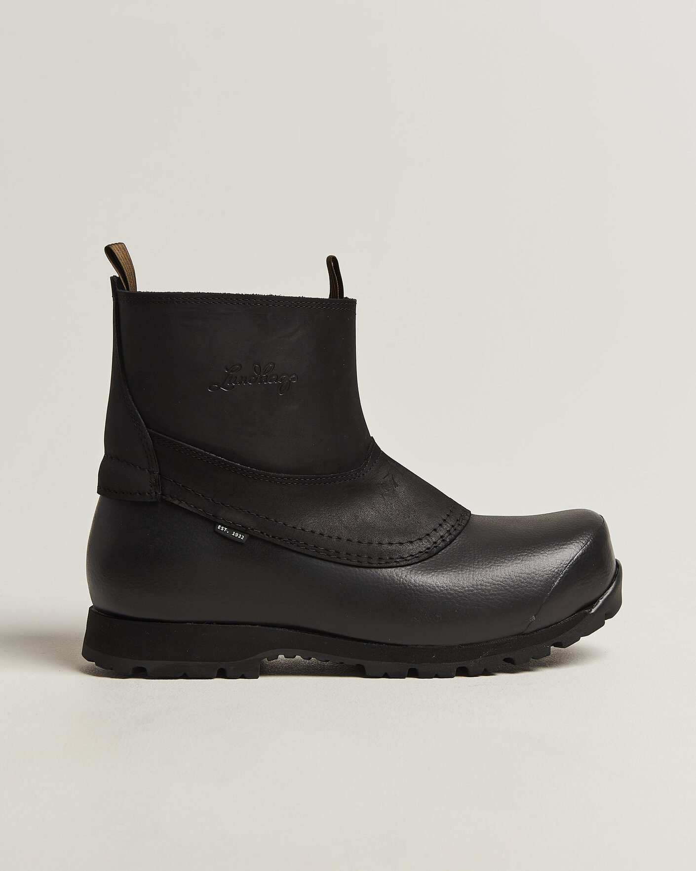 Men | Boots | Lundhags | Myrk Insulated Pull On Boot Black
