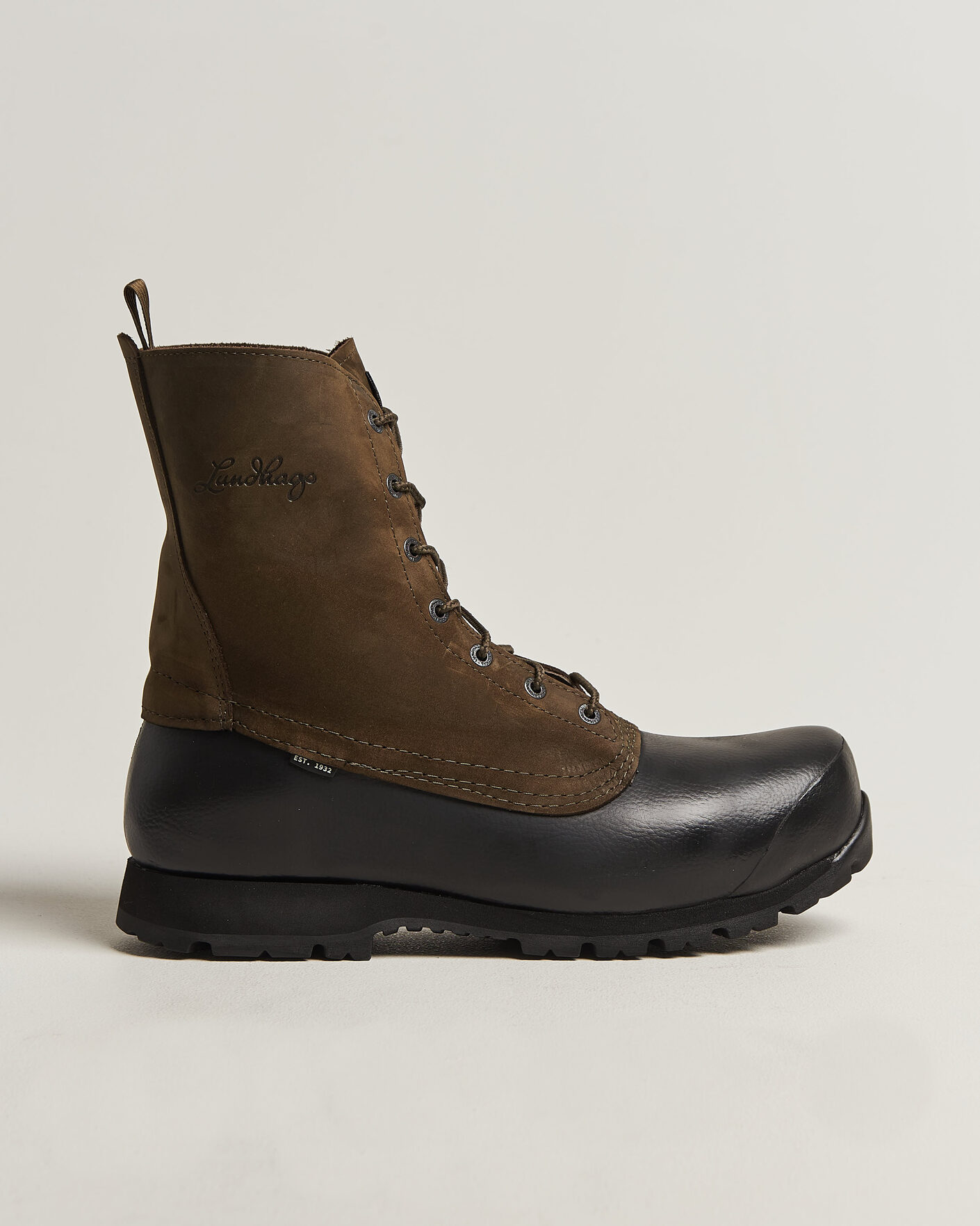 Men | Boots | Lundhags | Forest Insulated Boot Mid Dark Moss