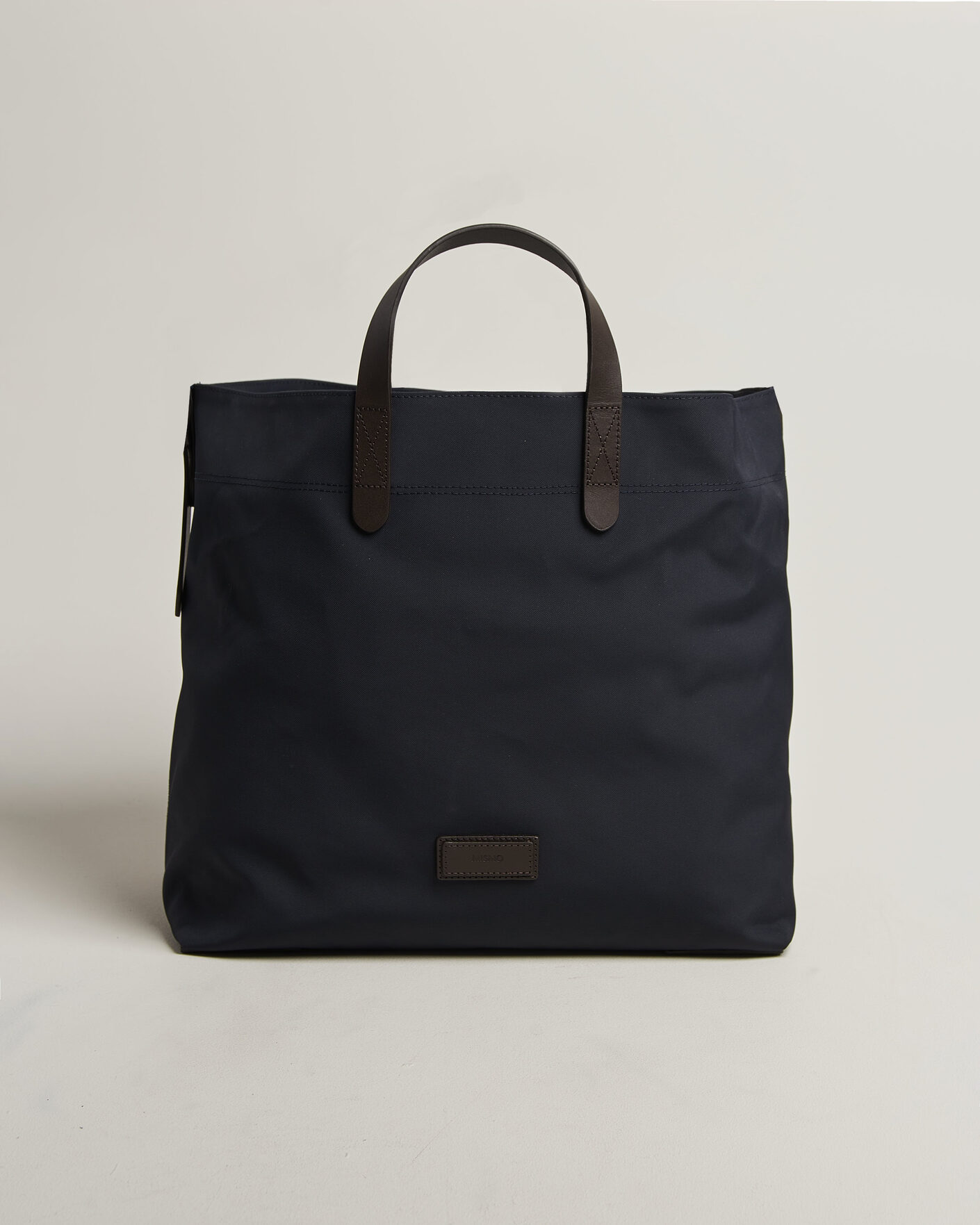 Men | Bags | Mismo | M/S Companion Tote Bag Navy/Dark Brown