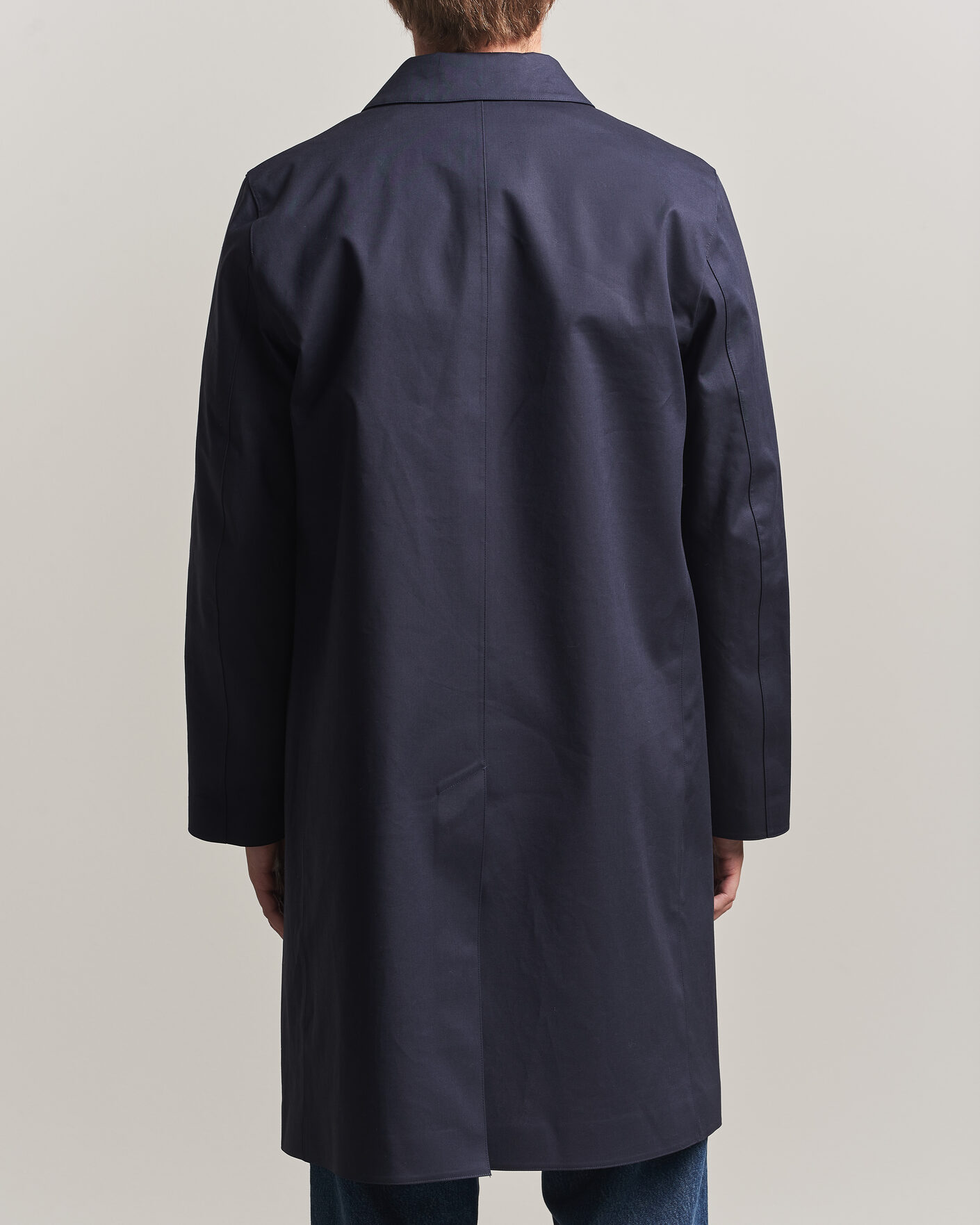 Men | Coats & Jackets | Mackintosh | Dunkeld Car Coat Navy