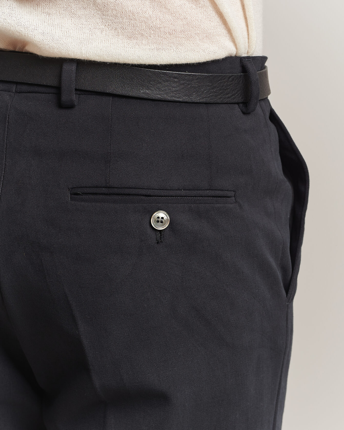 Men | Trousers | Oscar Jacobson | Del S Trousers Black