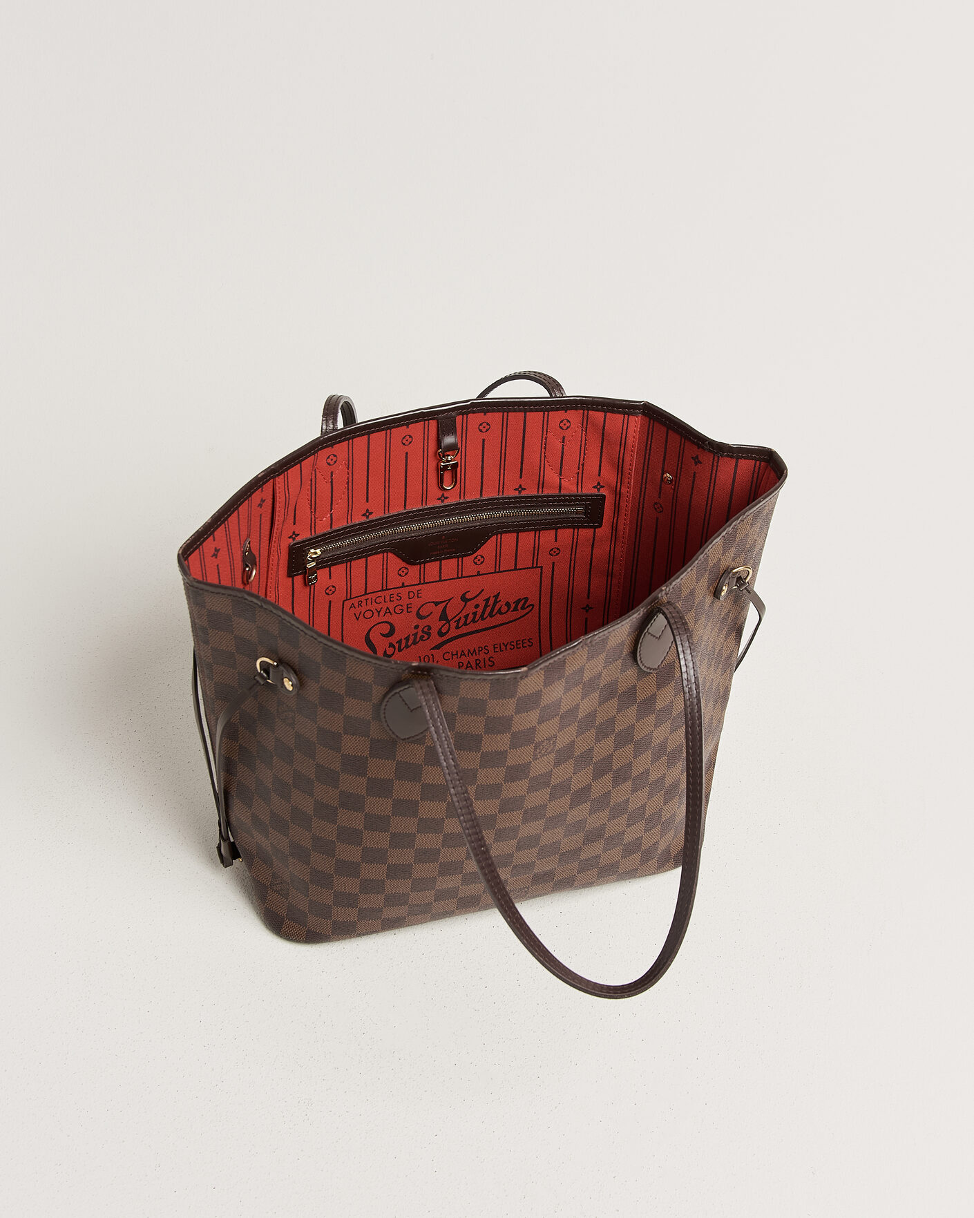 Men | Pre-Owned & Vintage Bags | Louis Vuitton Pre-Owned | Nevelfull MM Damier Ebene