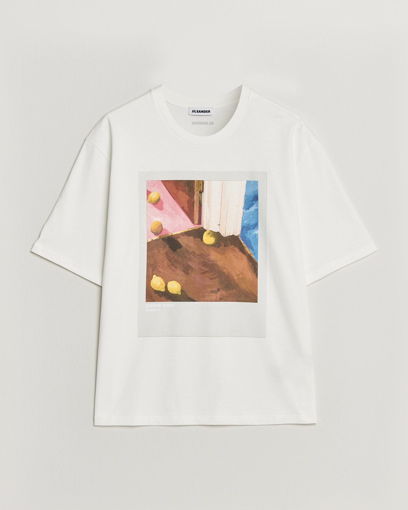 Men | T-Shirts | Jil Sander | Photo Print T-Shirt White