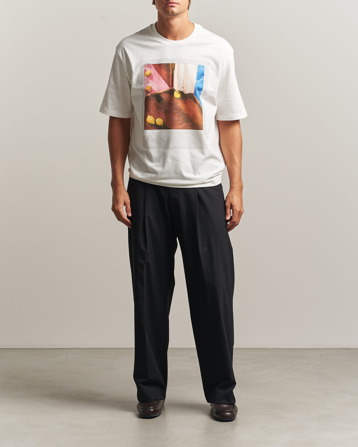 Men | T-Shirts | Jil Sander | Photo Print T-Shirt White