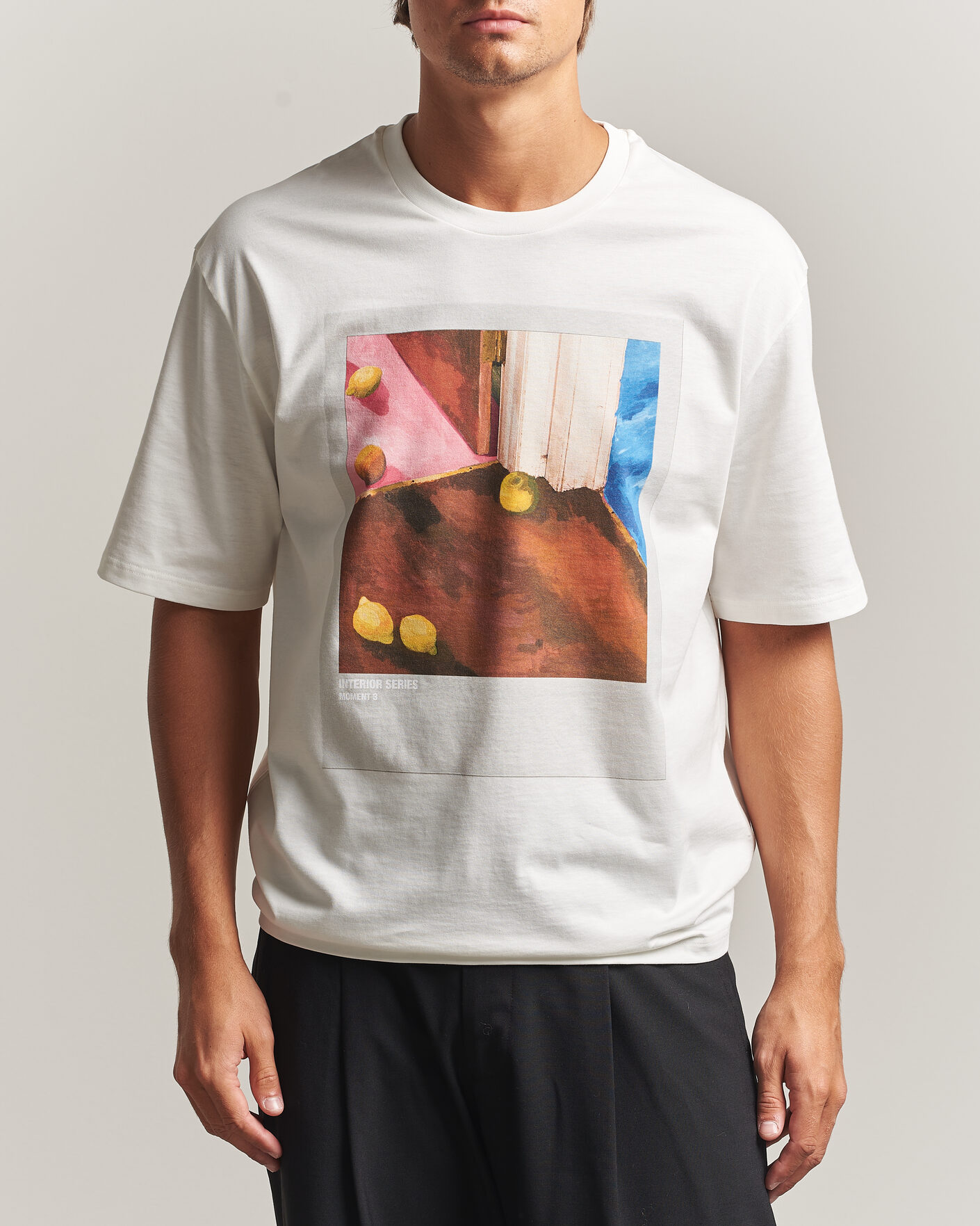 Men | T-Shirts | Jil Sander | Photo Print T-Shirt White