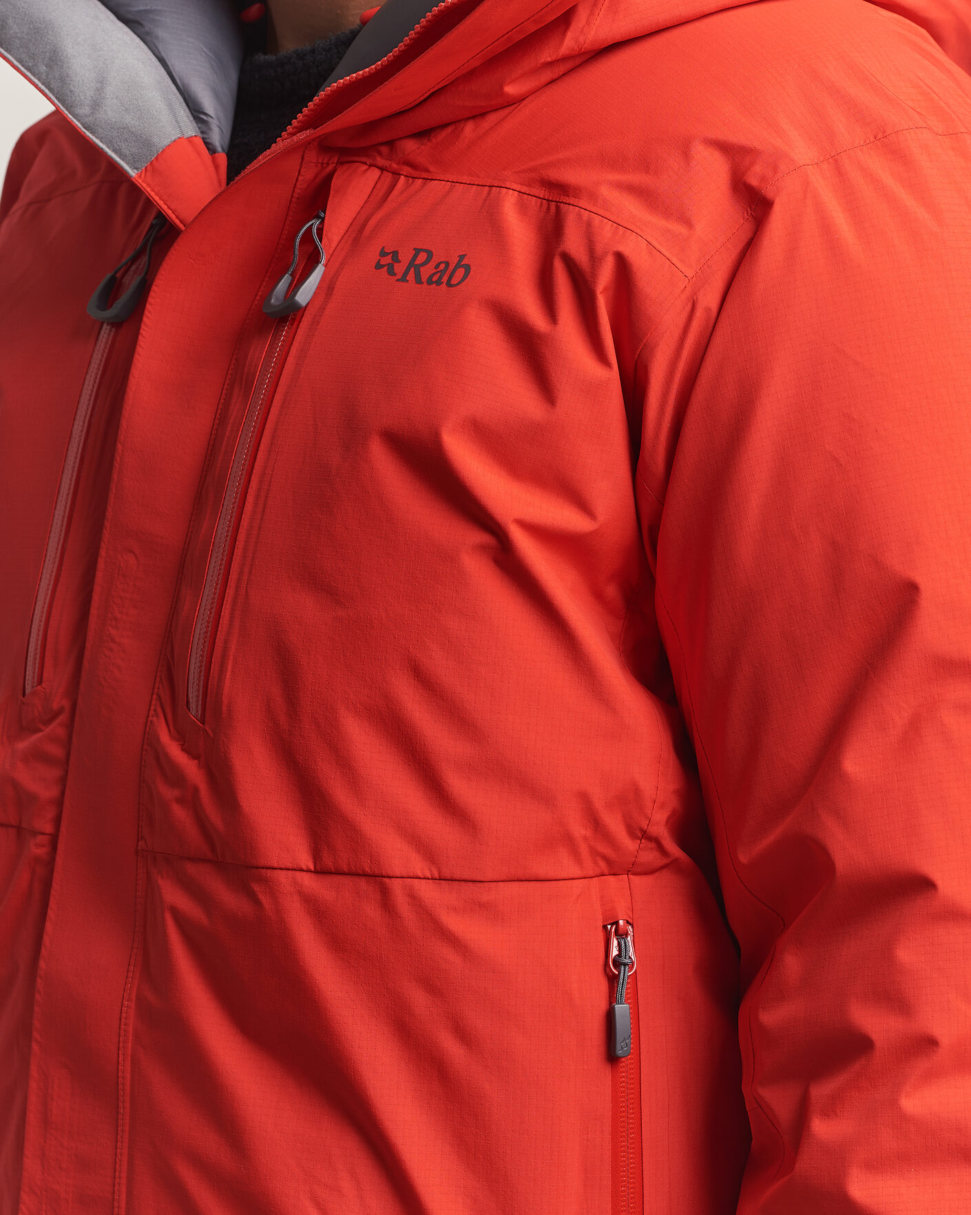 Men | Coats & Jackets | Rab | Batura Waterproof Down Jacket Summit Red