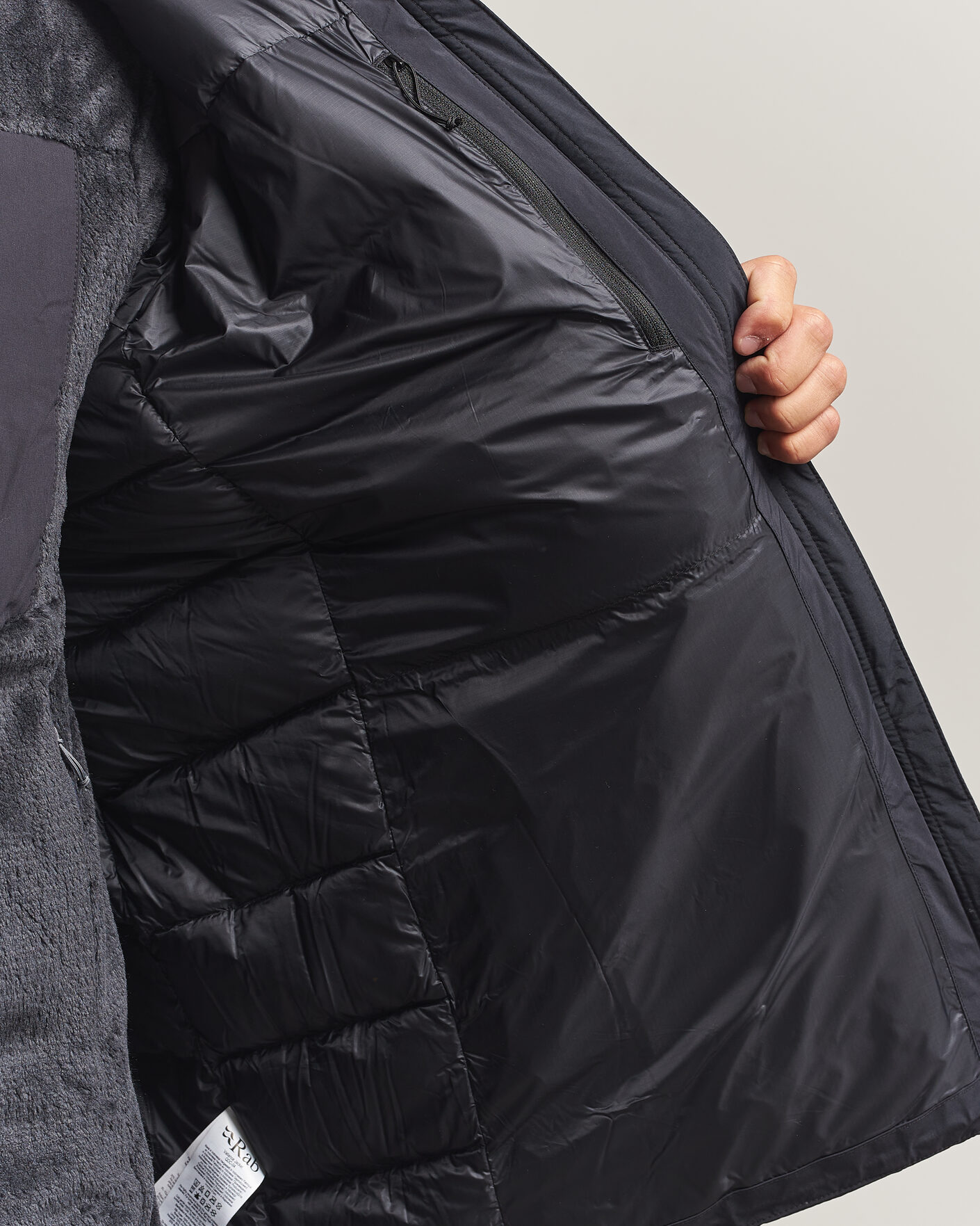 Men | Coats & Jackets | Rab | Valiance Waterproof Down Jacket Black