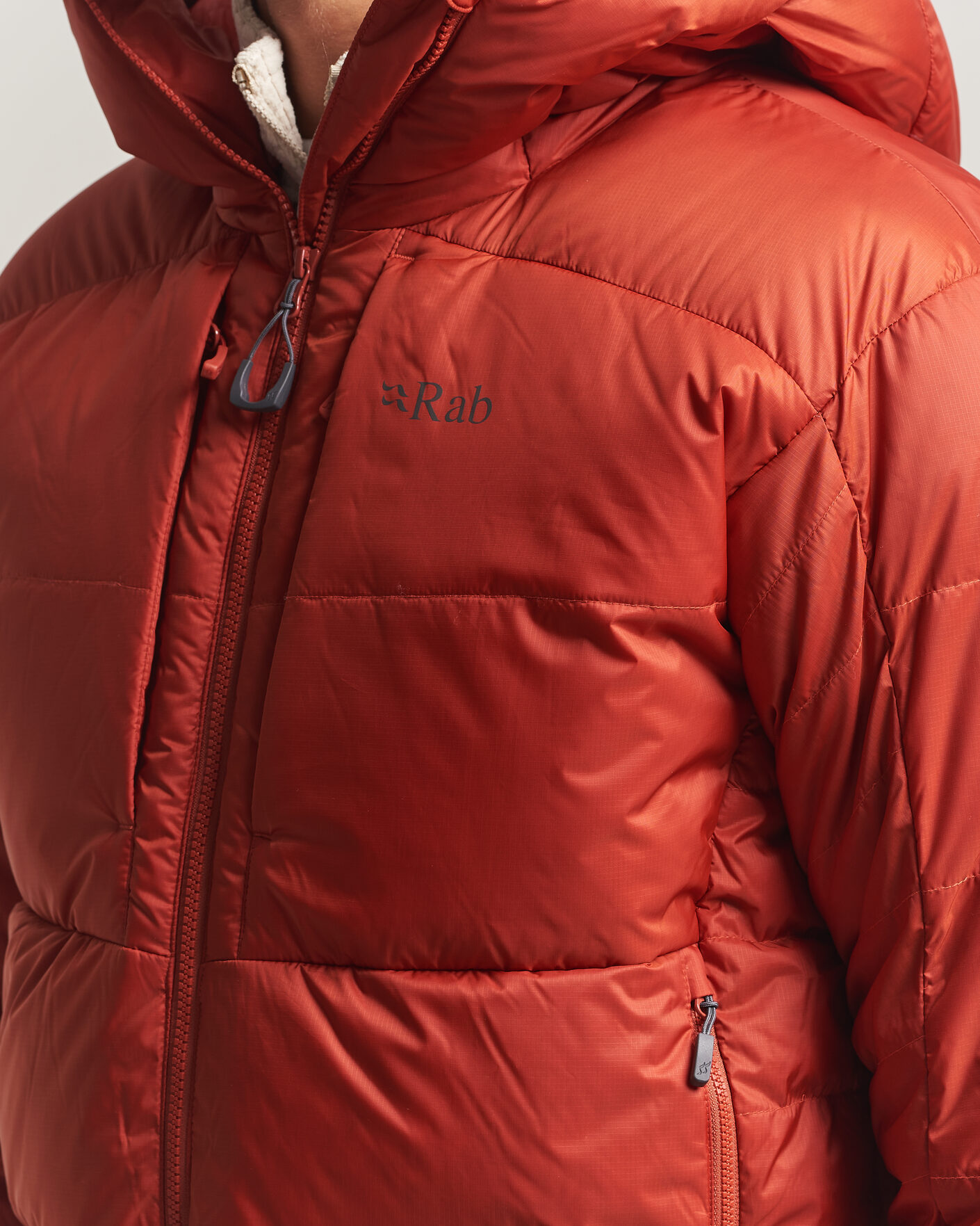 Men | Coats & Jackets | Rab | Positron Pro Hoody Down Jacket Tuscan Red