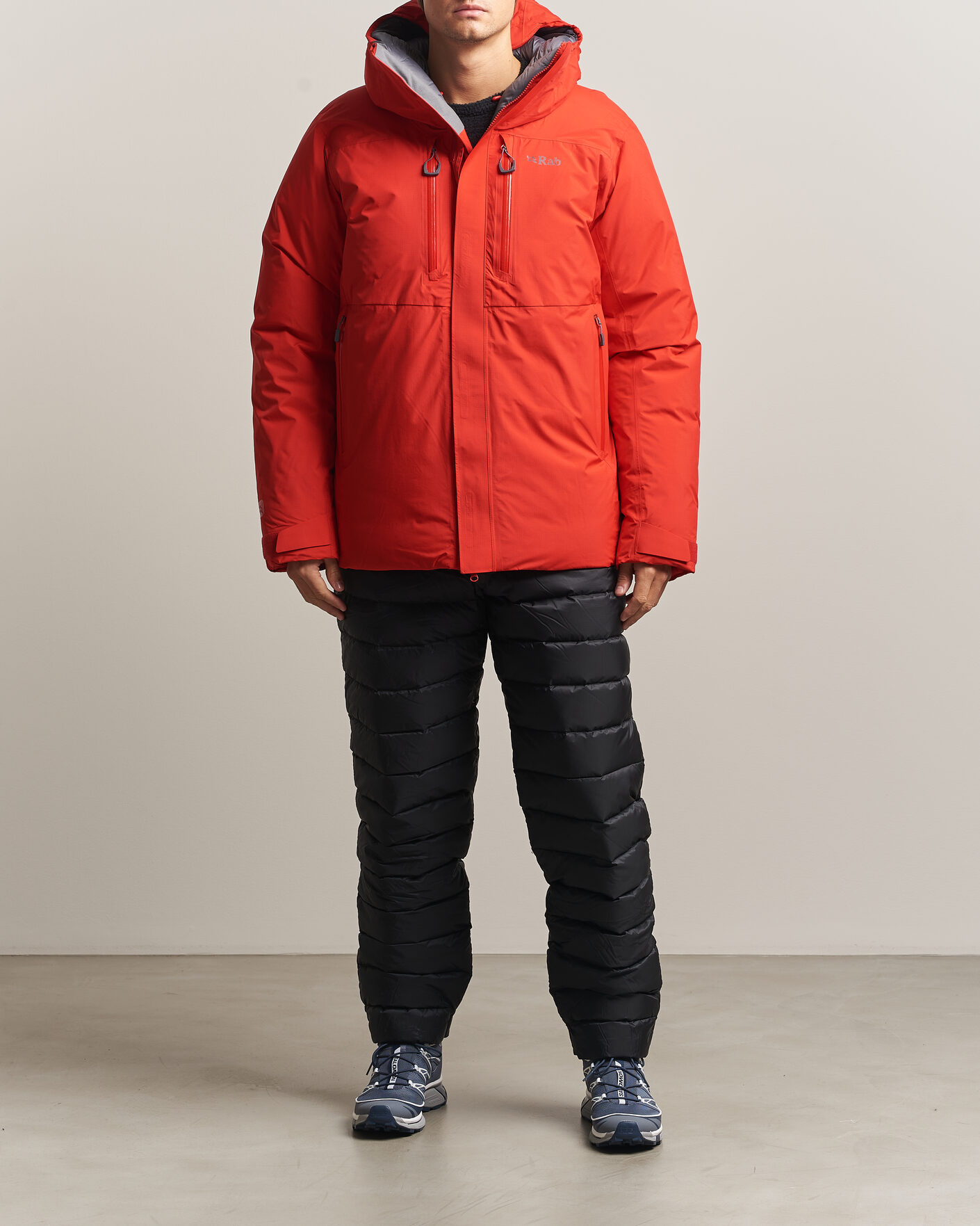 Men | Trousers | Rab | Electron Pro Down Padded Pants Black