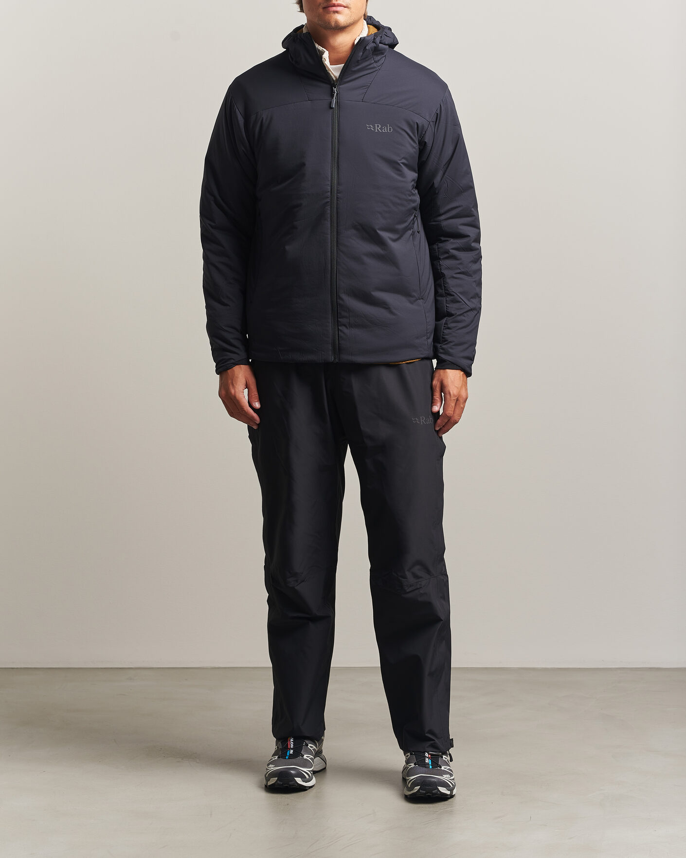 Rab Xenair Alpine Light Jacket Black at CareOfCarl.com