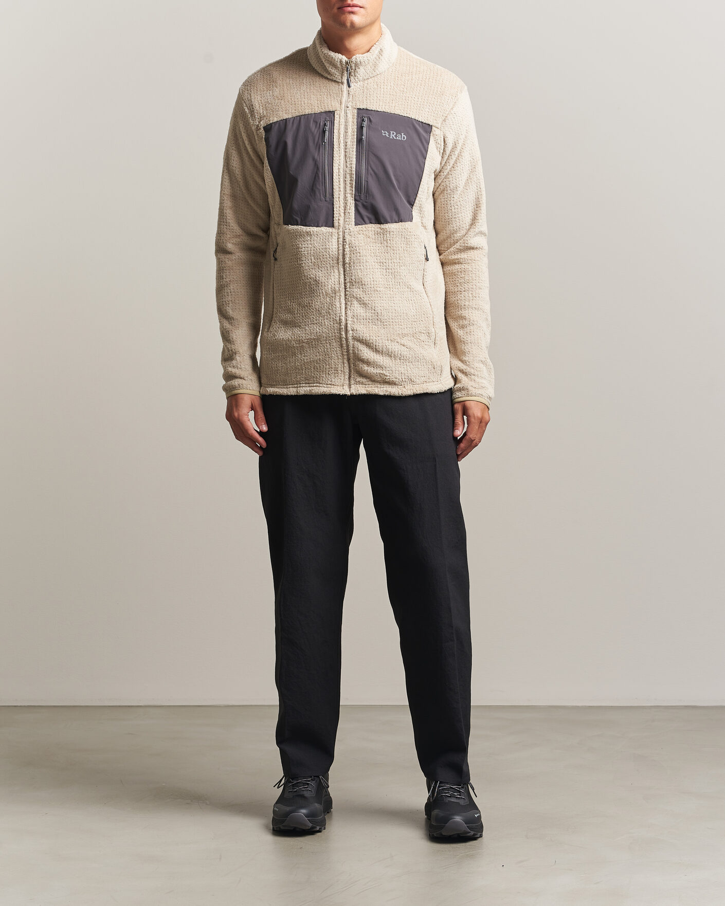 Men | Sweaters & Knitwear | Rab | Granatic Jacket Dark Pebble