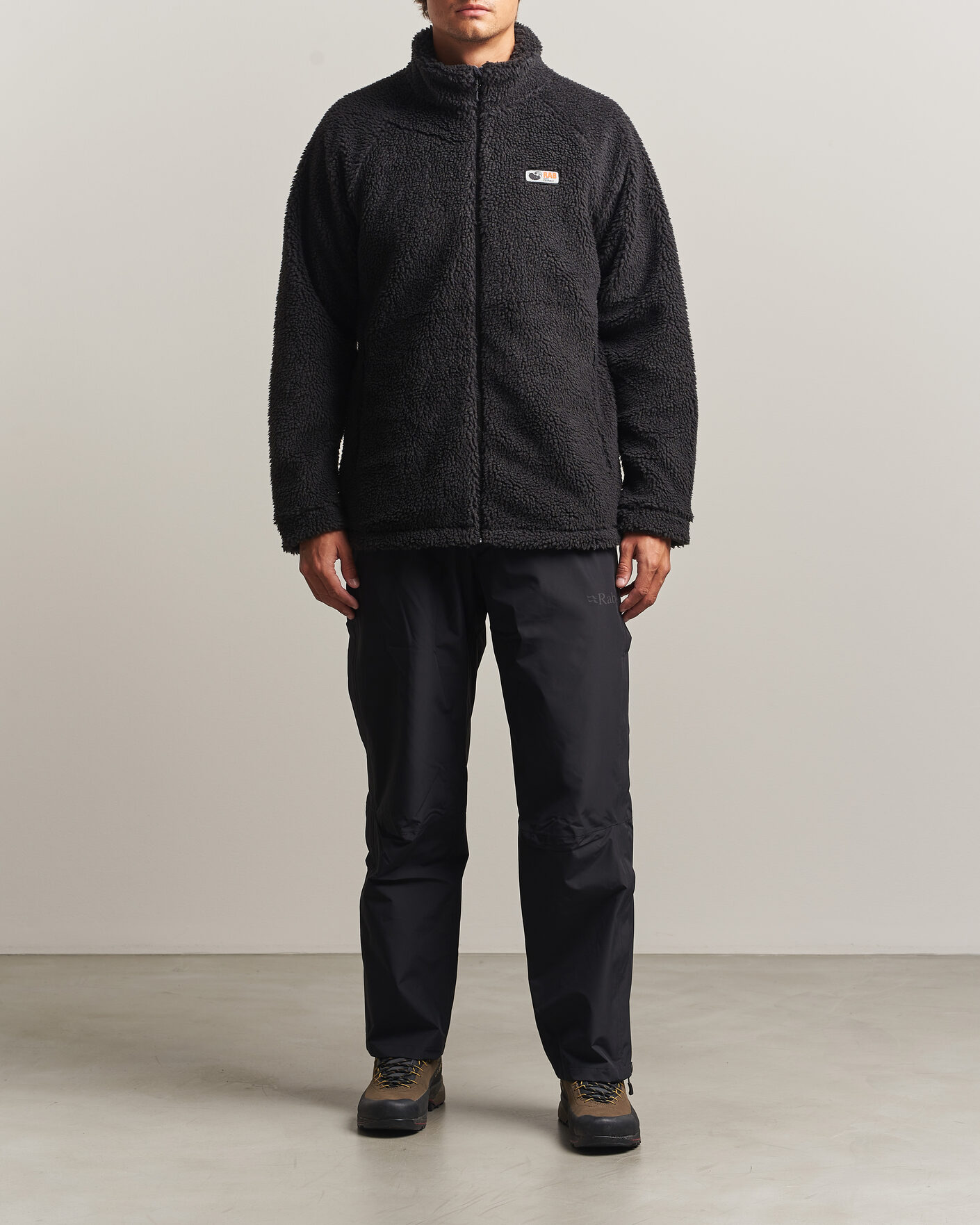 Men | Sweaters & Knitwear | Rab | Original Pile Jacket Black