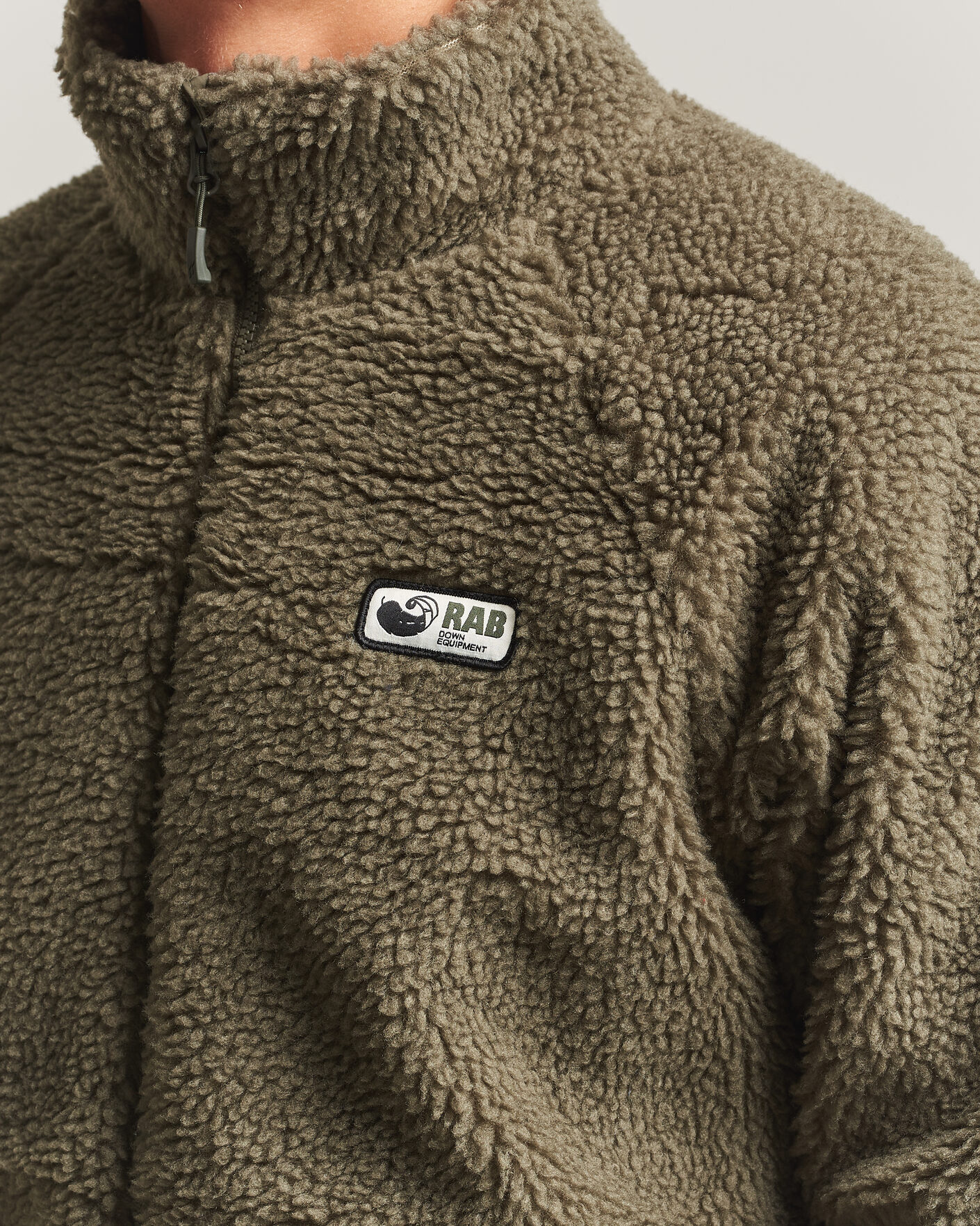 Men | Sweaters & Knitwear | Rab | Original Pile Jacket Light Khaki
