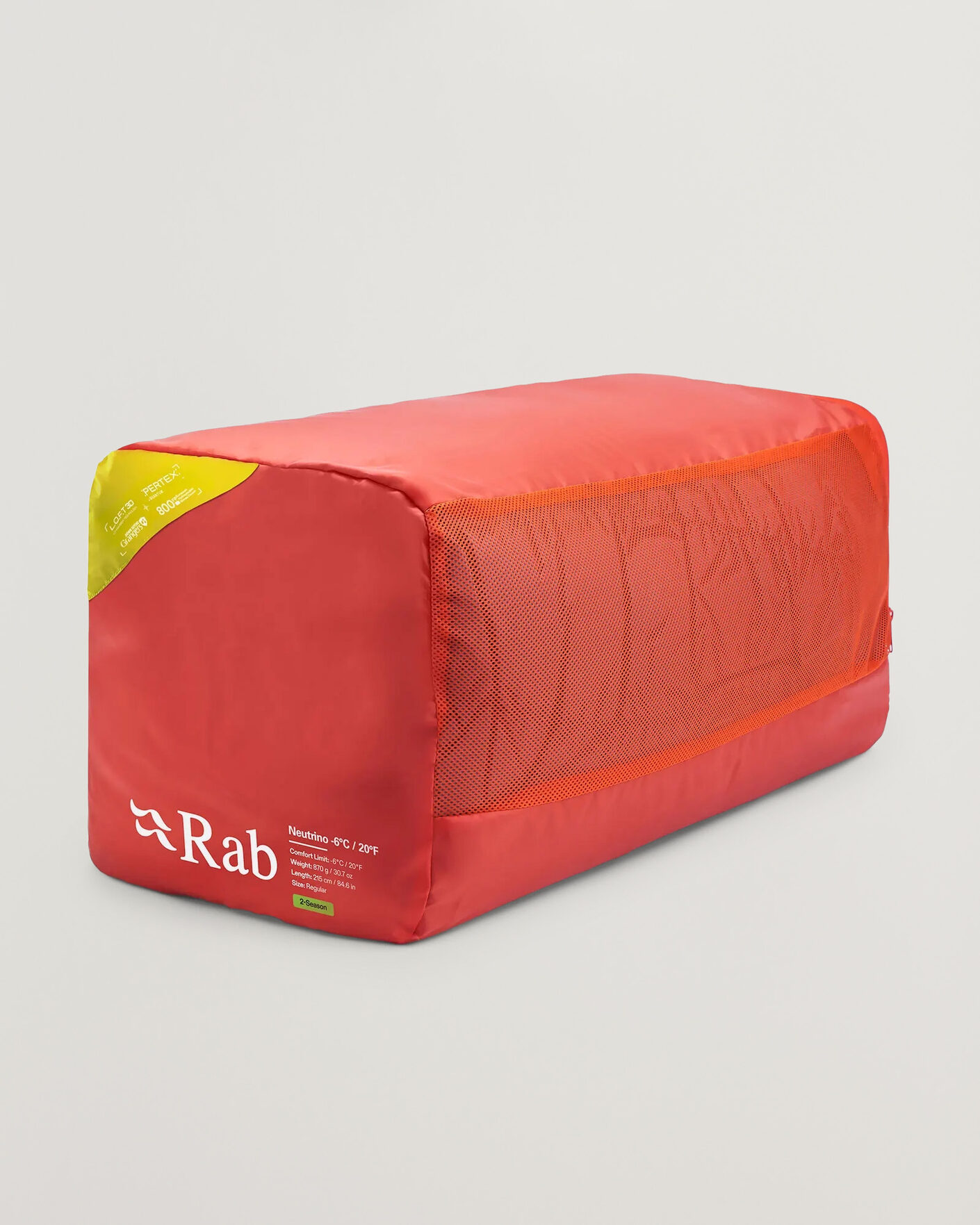 Men | Outdoor living | Rab | Neutrino -6C Sleeping Bag Long Graphene/Dark Pollen