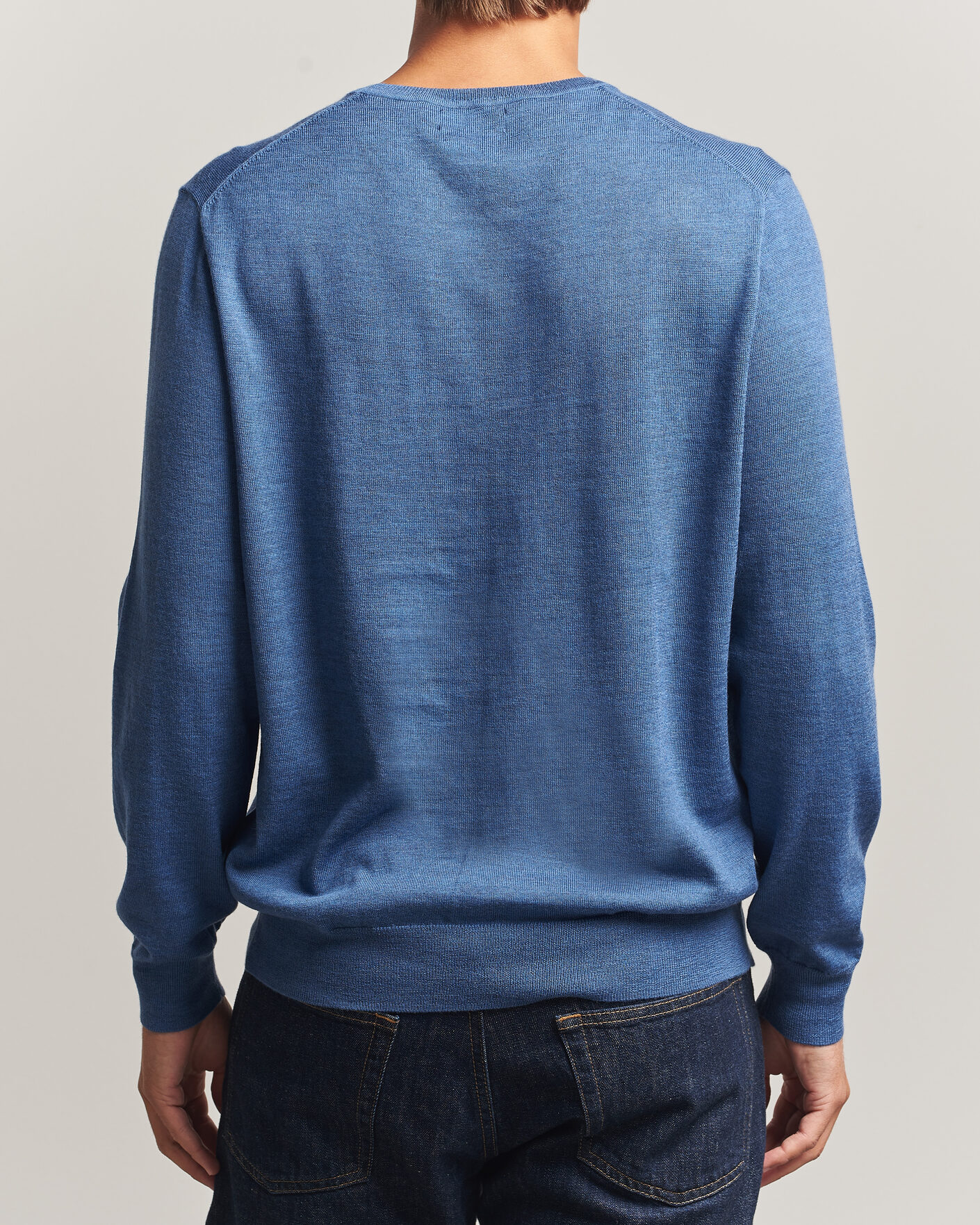 Men | Sweaters & Knitwear | Polo Ralph Lauren | Long Sleeve Pullover Clarity Blue